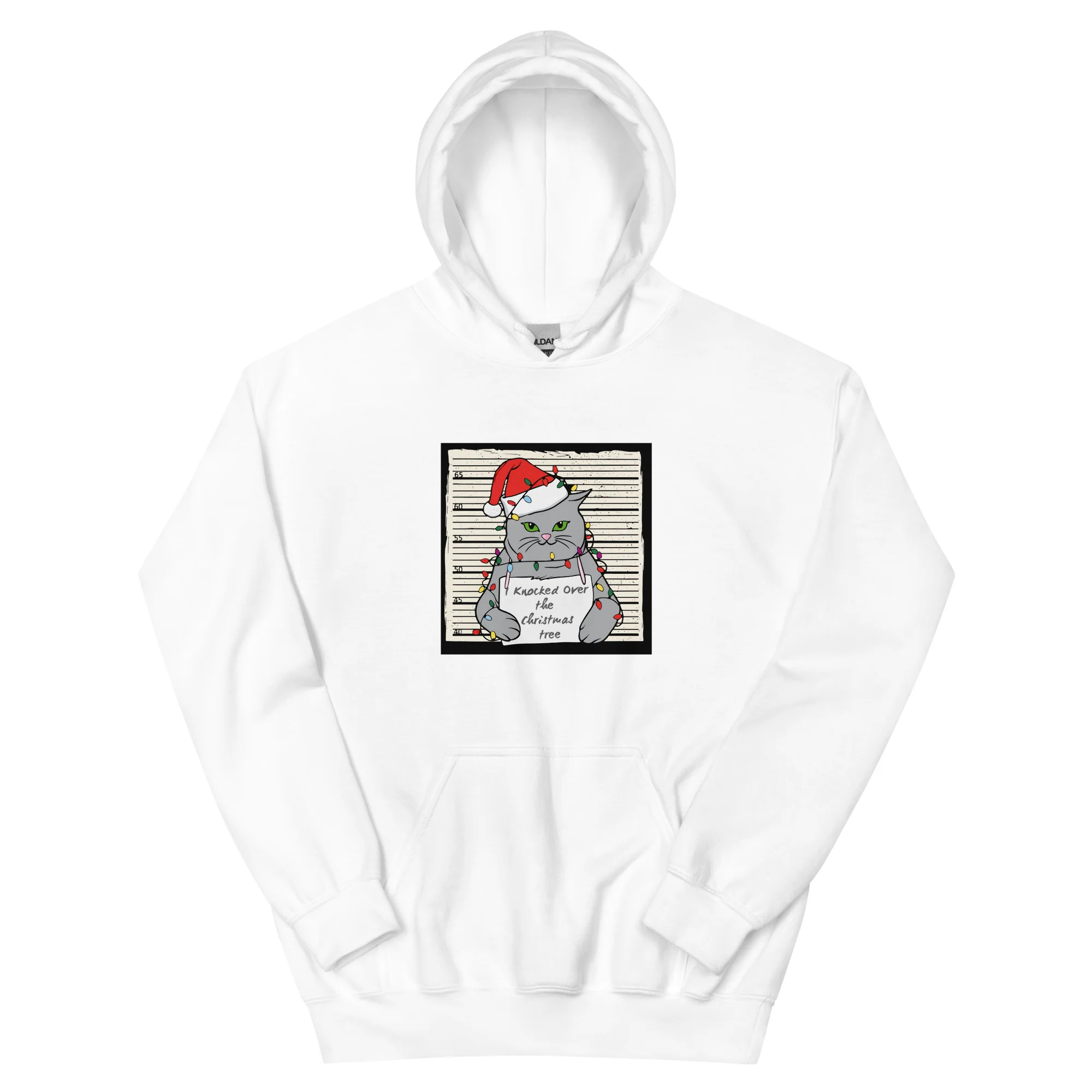 Christmas Shenanigans Cat Hoodie - Image 10