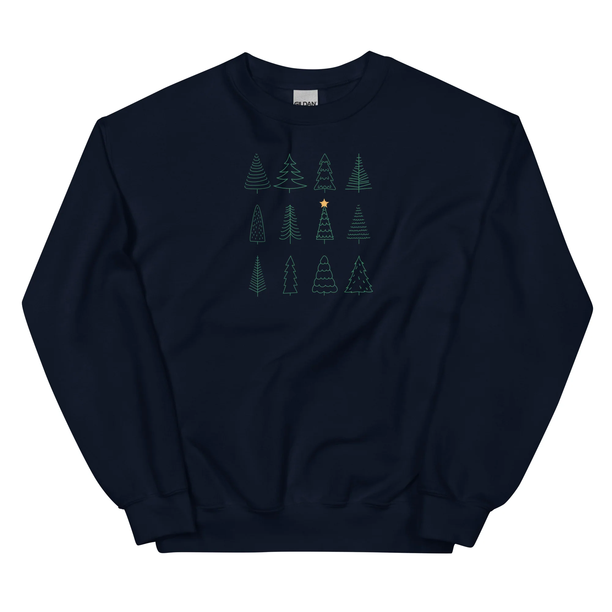 Christmas Trees Crewneck Sweatshirt - Image 6