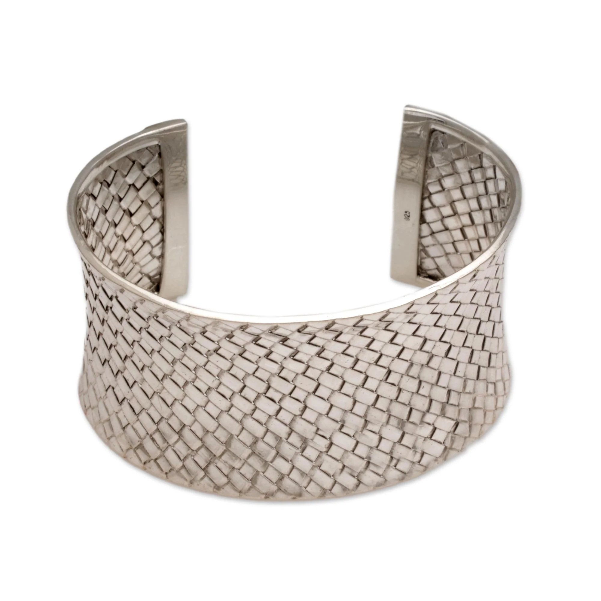 Circle of Joy Sterling silver cuff bracelet - Image 2