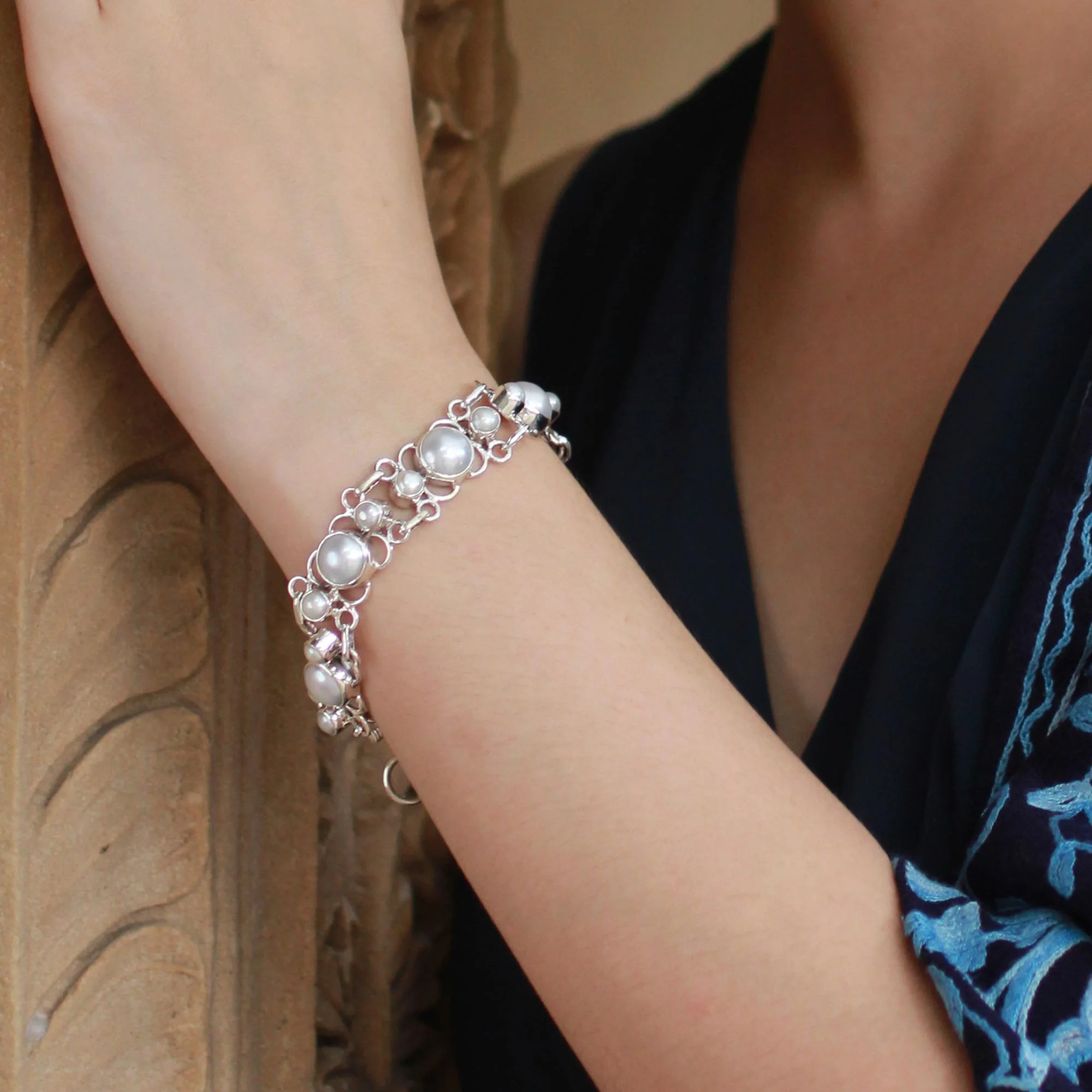 Clarity Sterling Silver Bracelet - Image 2