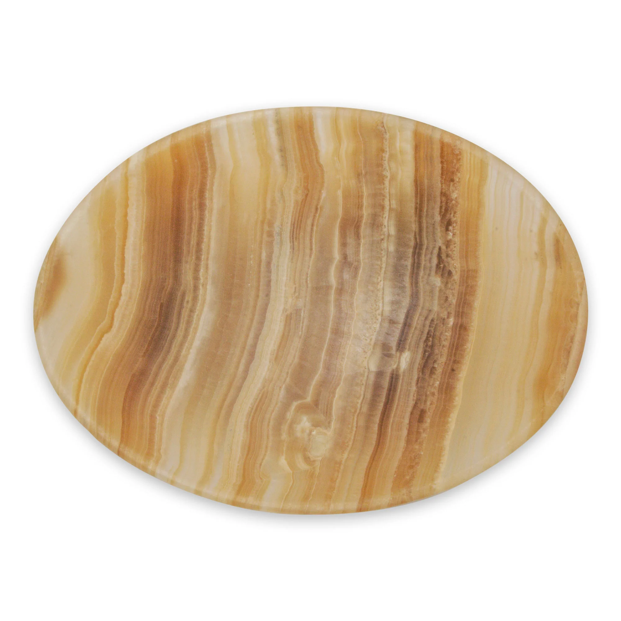 Clean Lines Striped Onyx Soap Dish Hand Crafted in Mexico - Image 4