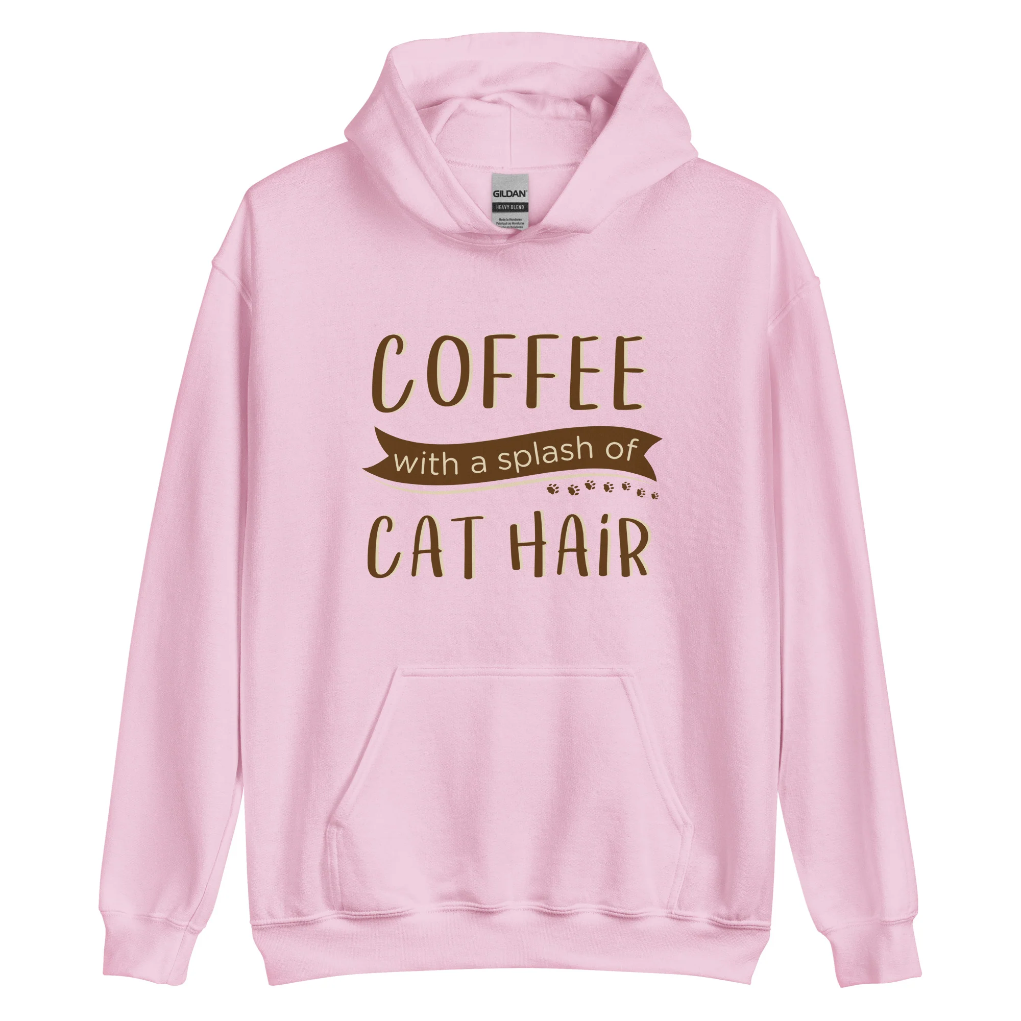 Coffee With A Splash of Cat Hair Hoodie - Image 6
