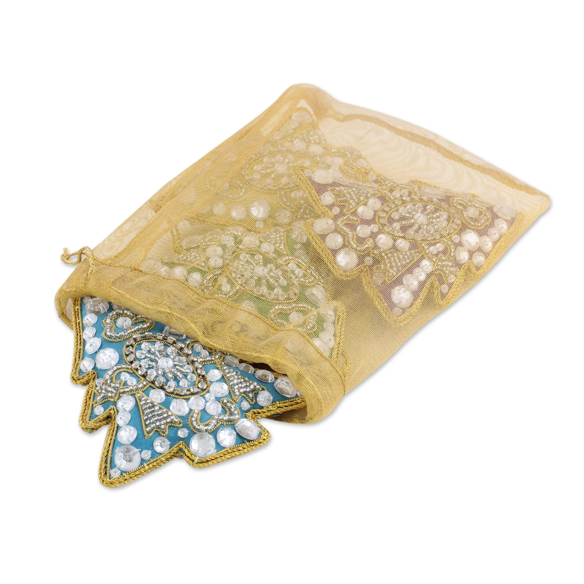 Colorful Holiday Glass Christmas Holiday Ornament - Image 3