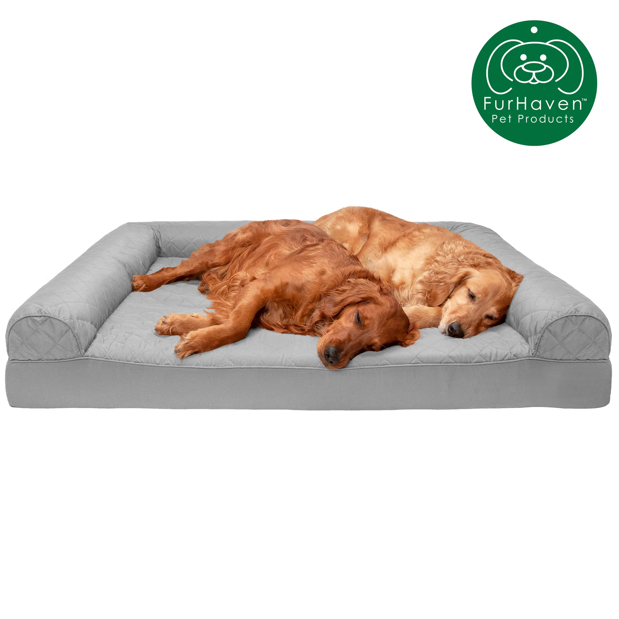 Convolute Quilted Sofa-Style Couch Pet Bed - Image 23