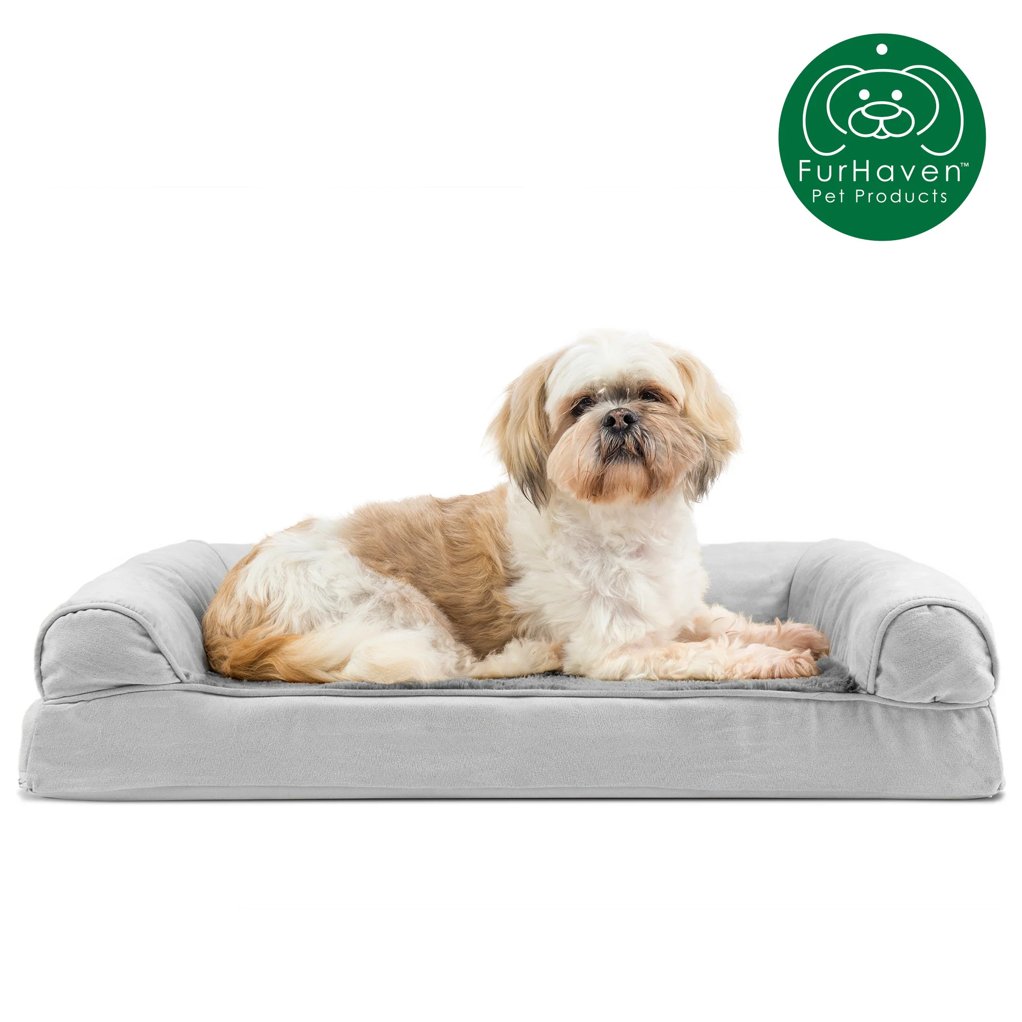 Convolute Ultra Plush Sofa-Style Pet Bed - Image 10