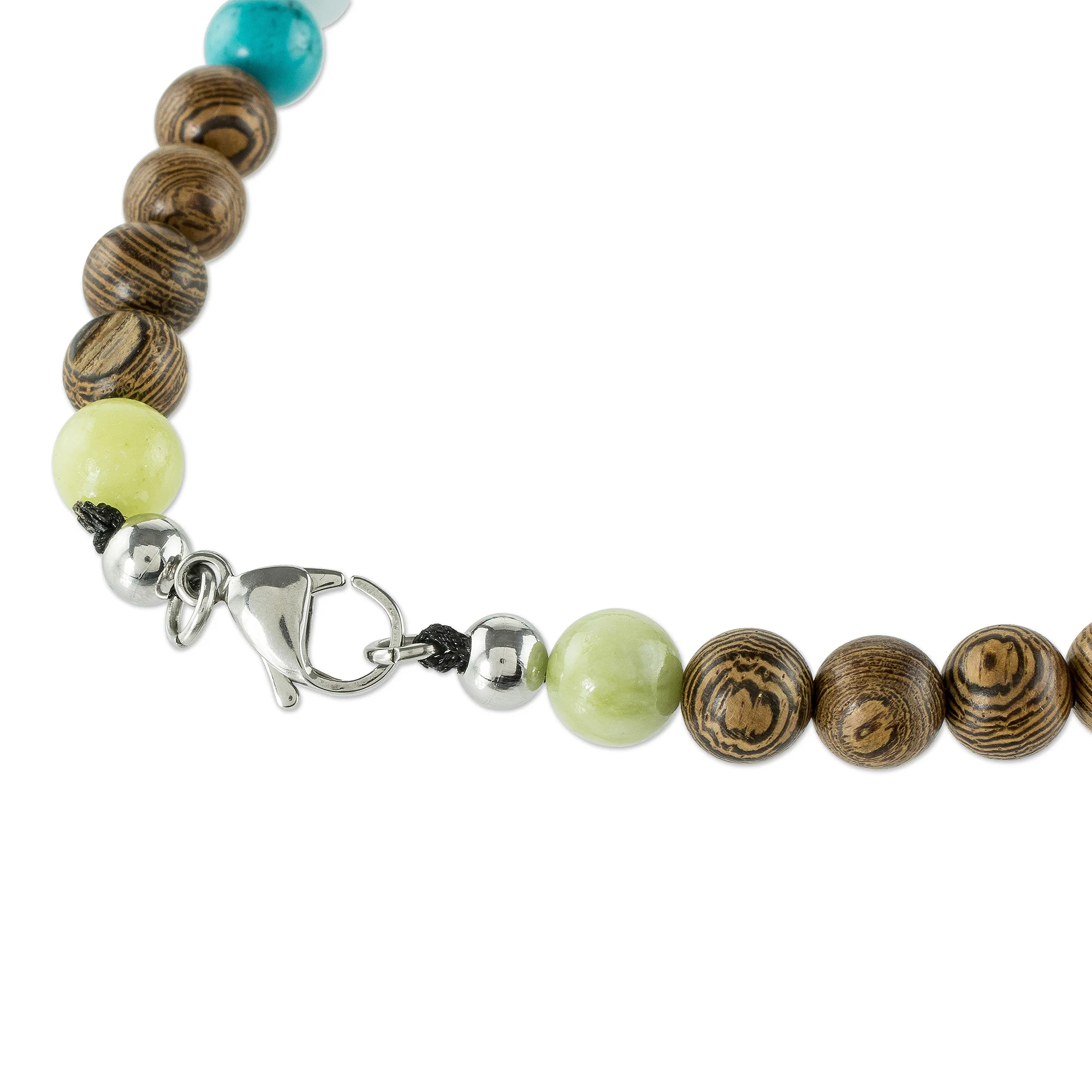 Corcovado Color Mixed Beaded Necklace from Costa Rica - Image 5