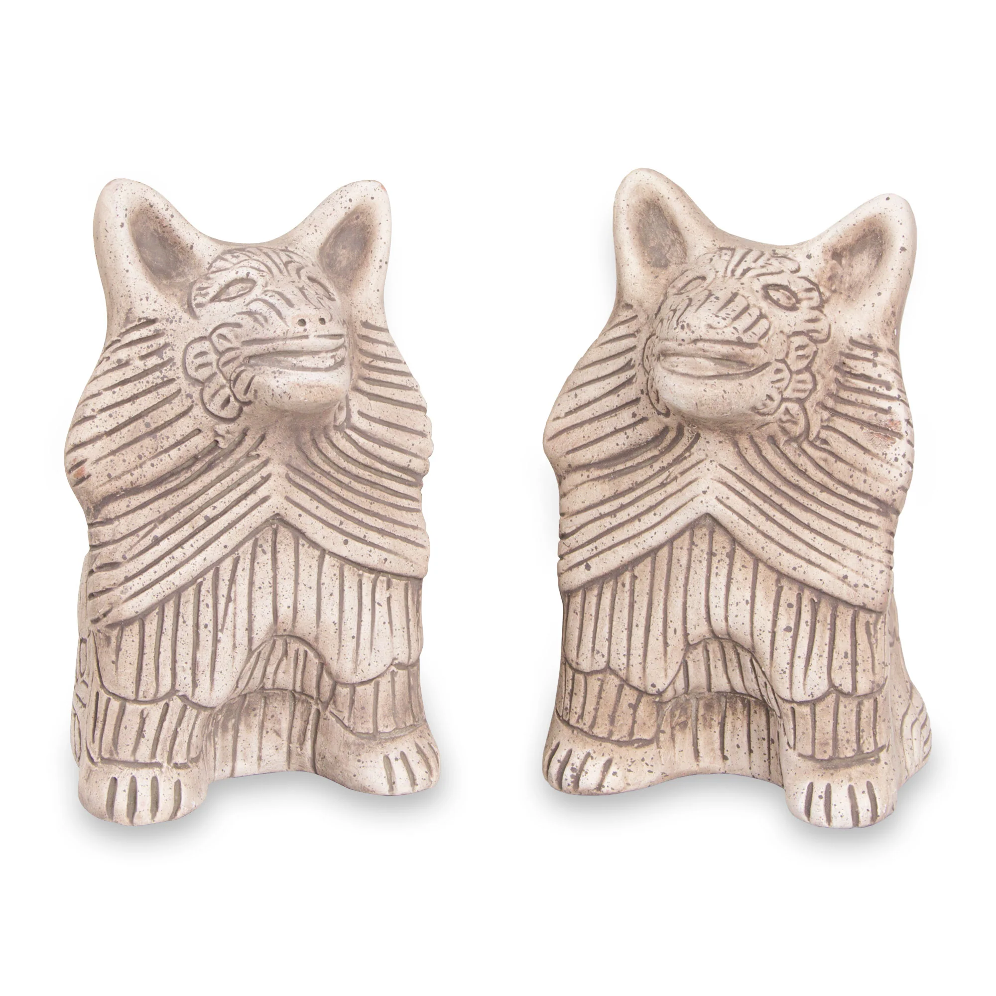 Coyote Battalion Archaeological Ceramic Sculptures - Image 2