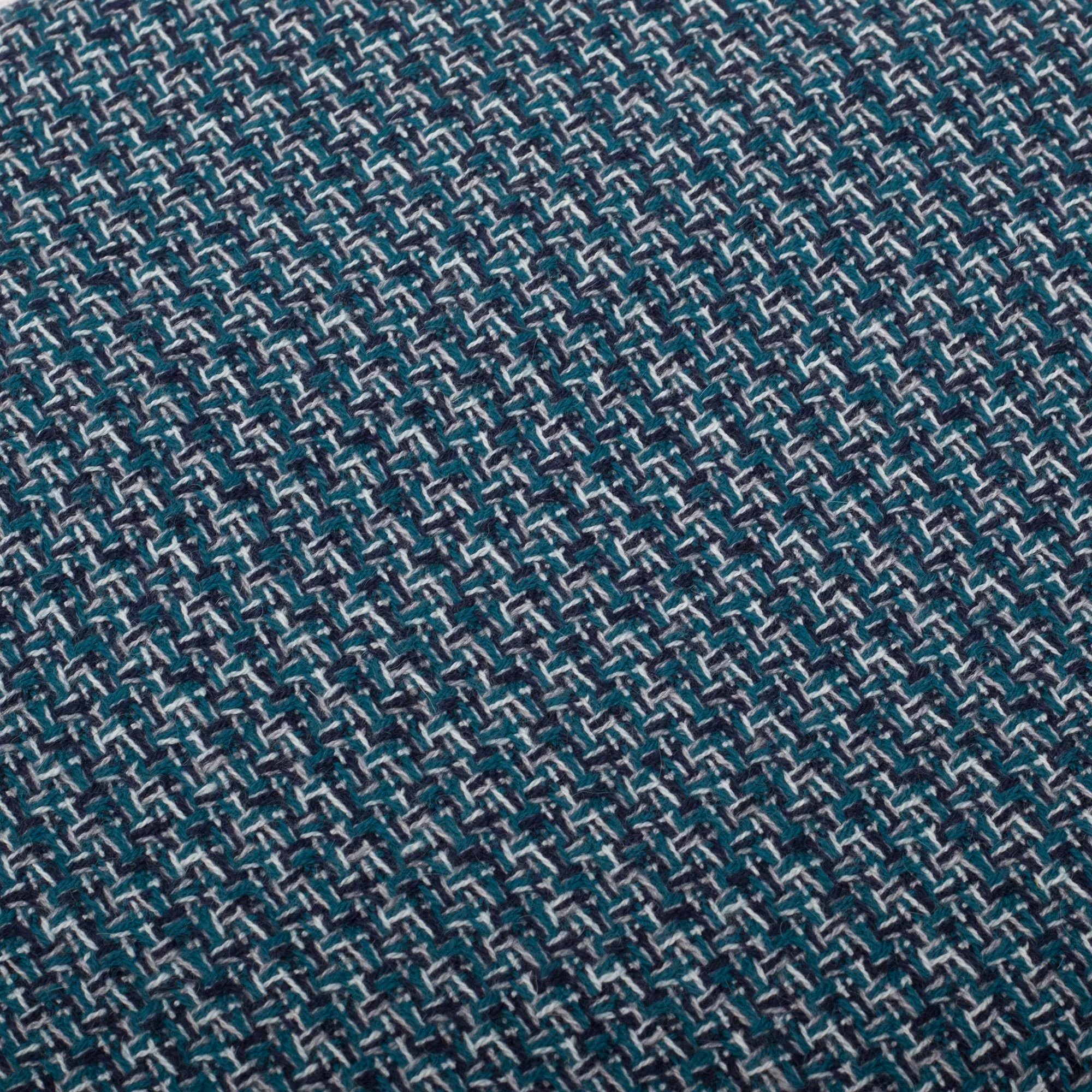 Cozy Combination Patterned Alpaca Blend Throw in Slate from Peru - Image 5