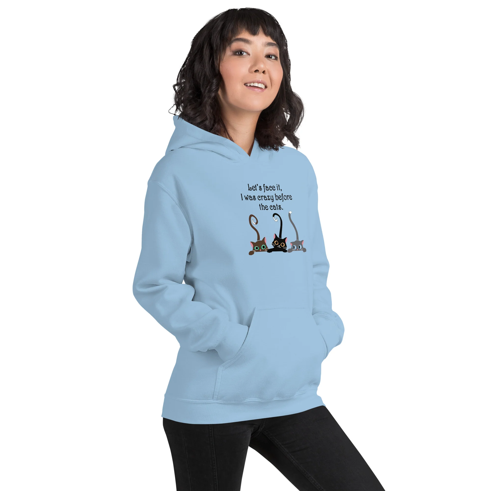 Crazy Before The Cats Hoodie - Image 2