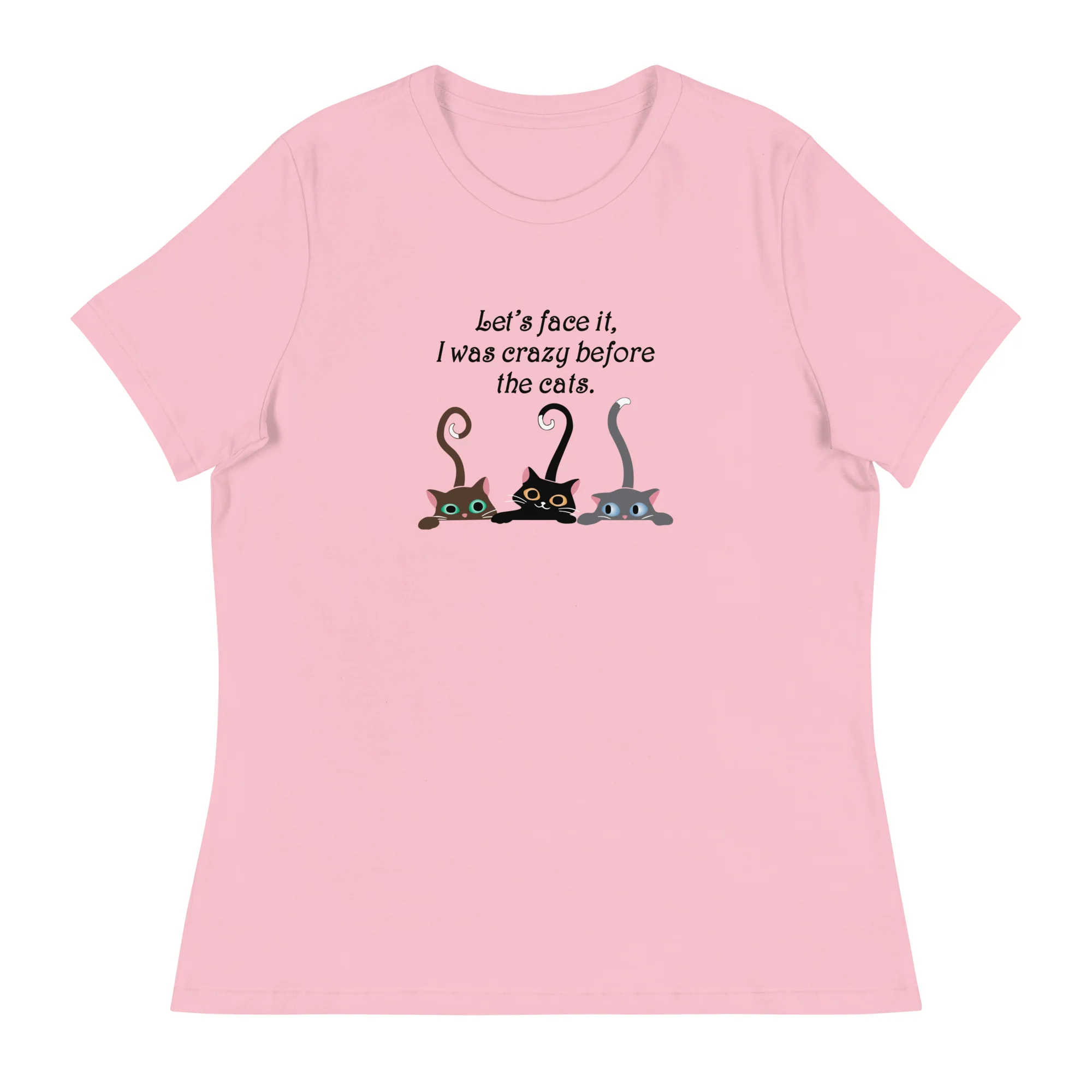 Crazy Before The Cats Women's Relaxed T-Shirt - Image 10
