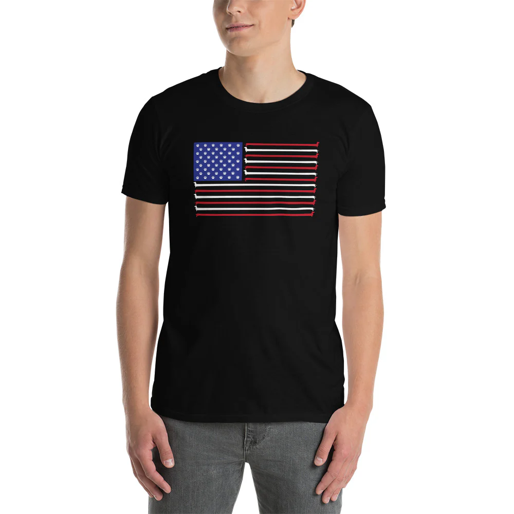 Dachshund Stars and Stripes T-Shirt - Image 3