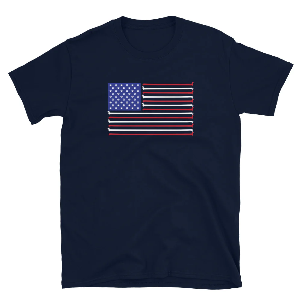Dachshund Stars and Stripes T-Shirt - Image 5