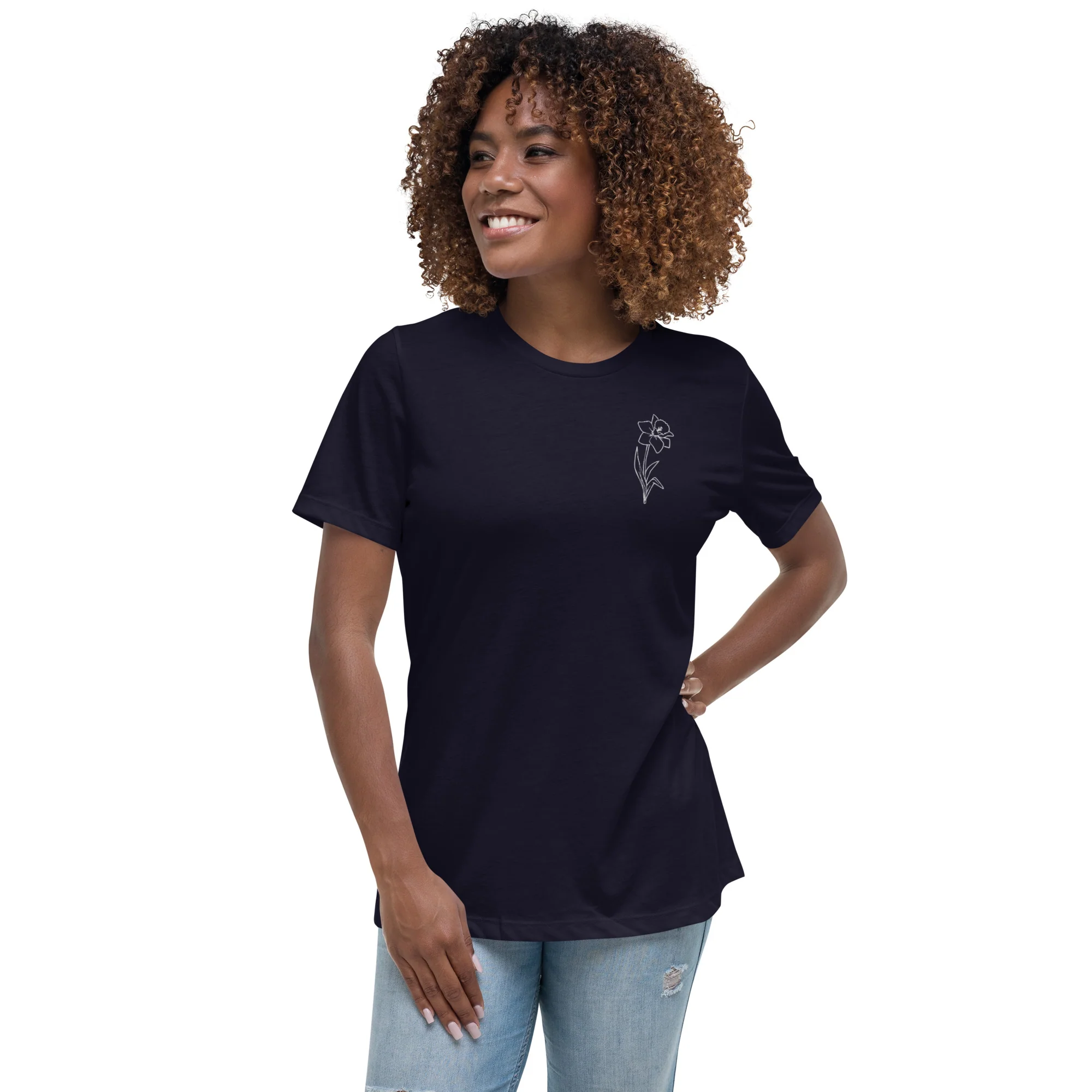 Daffodil Women's Relaxed T-Shirt - Image 3