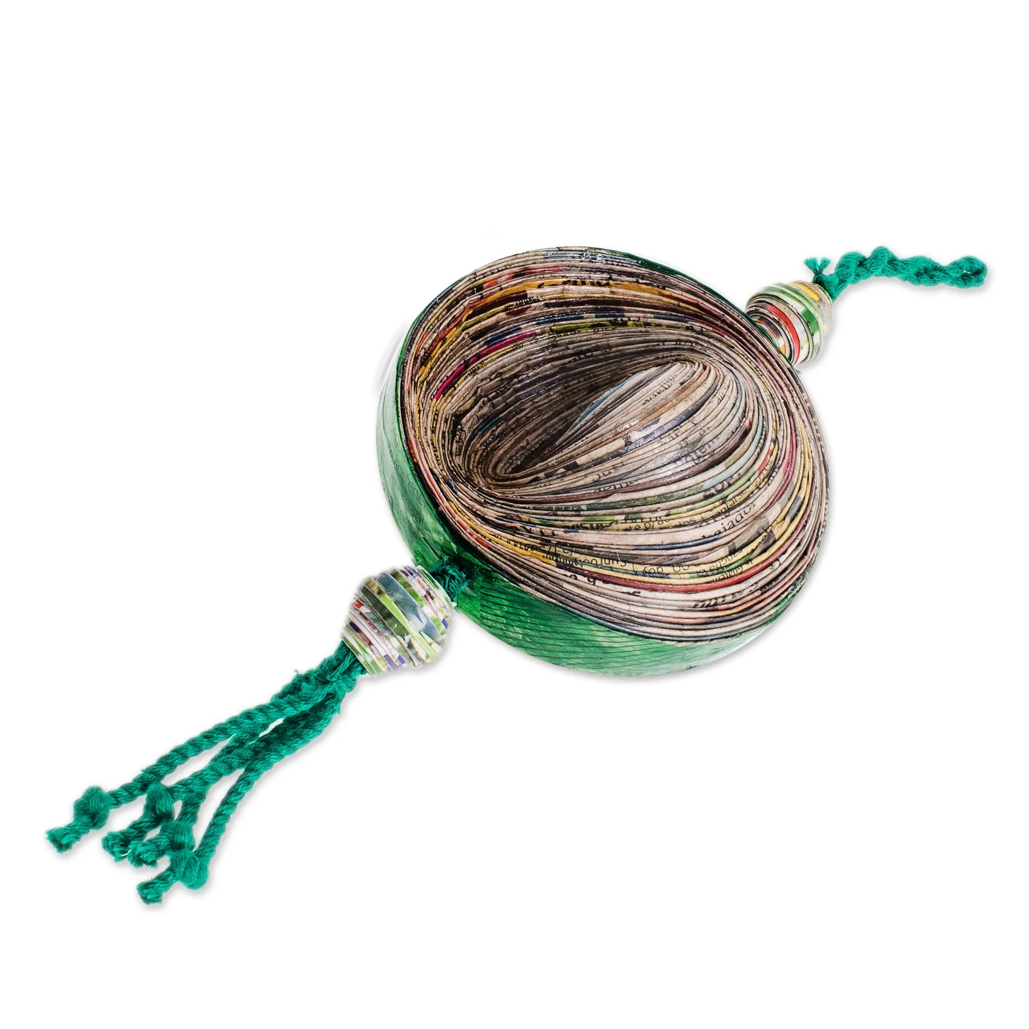 Dancing Cosmos Recycled paper ornaments (Set of 4) - Image 4