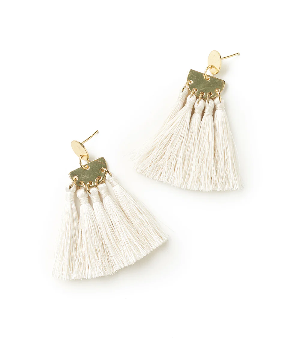 Danu Earrings - Lush Pearl