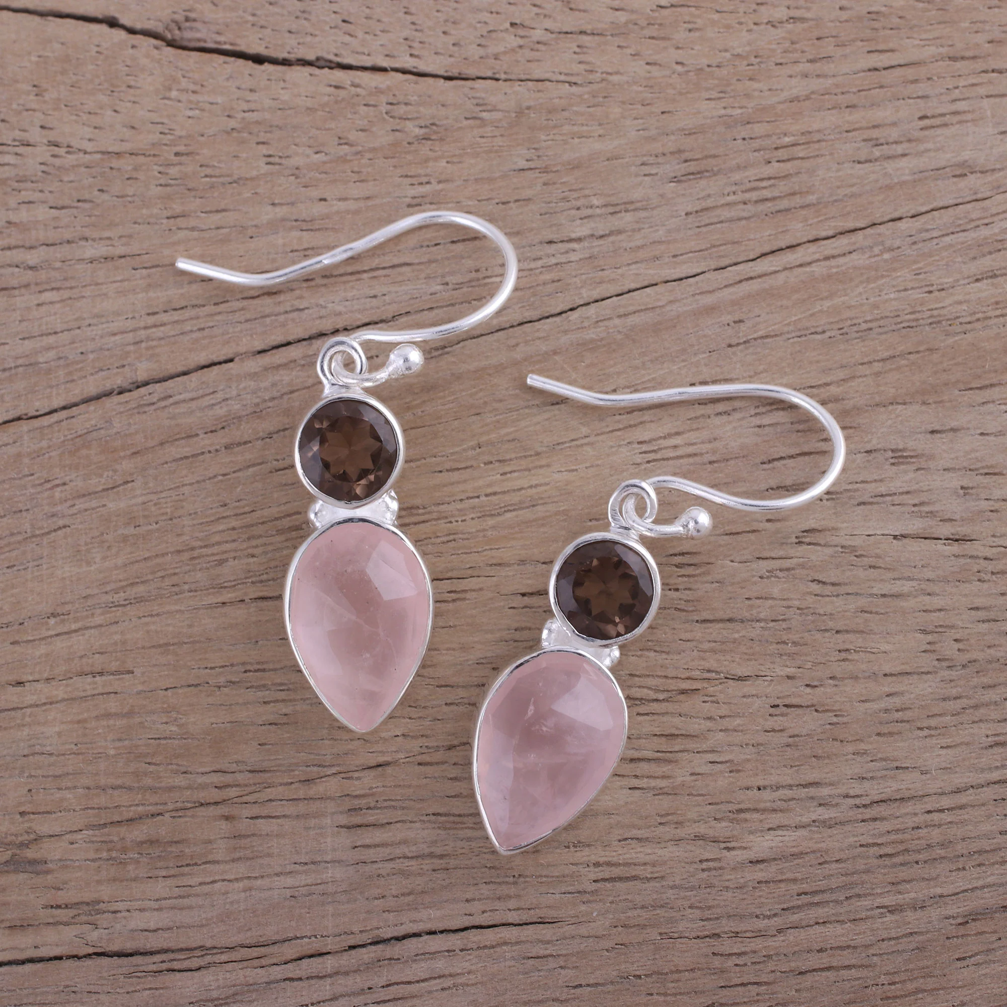 Dazzling Alliance Multi-Gem Dangle Earrings - Image 3