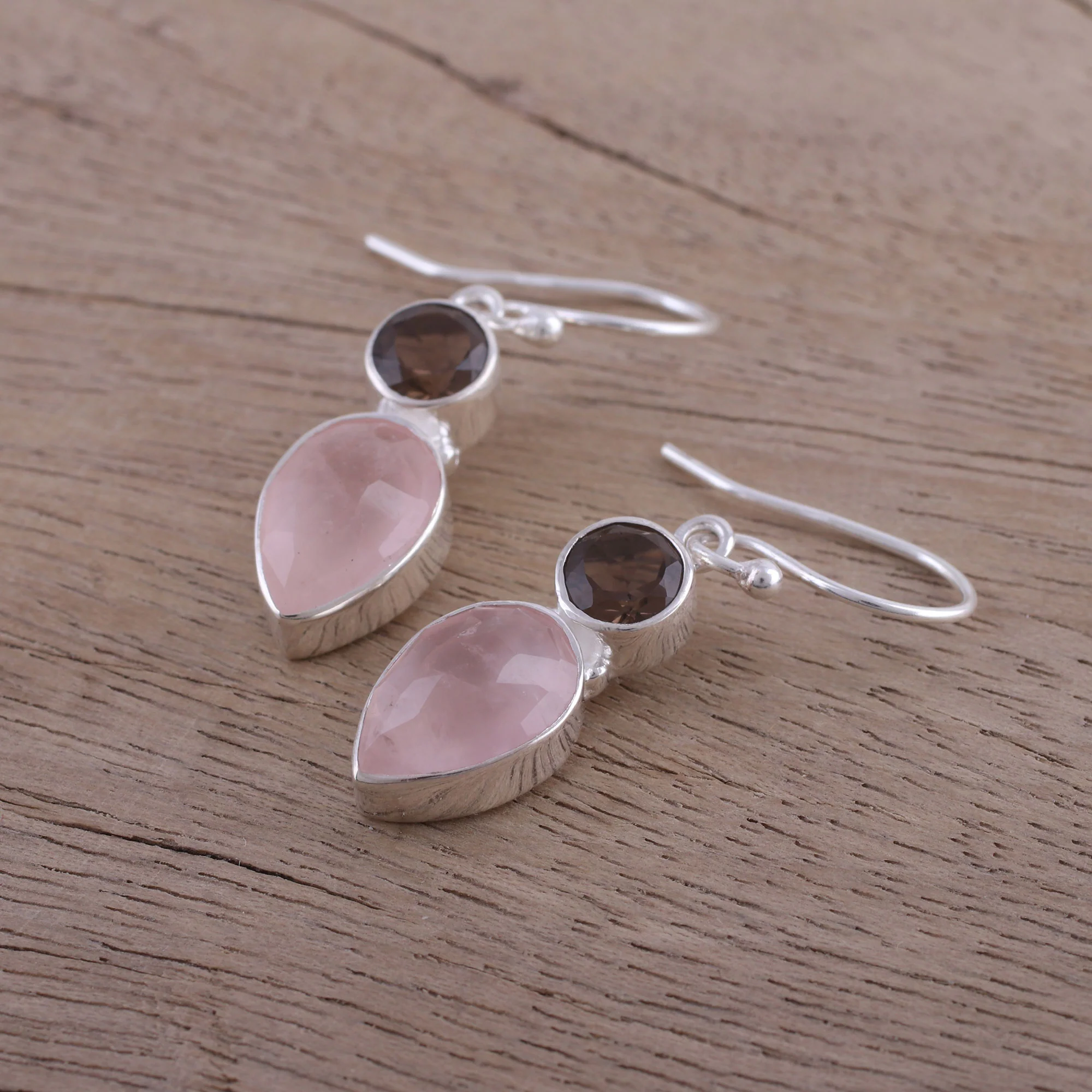 Dazzling Alliance Multi-Gem Dangle Earrings - Image 4