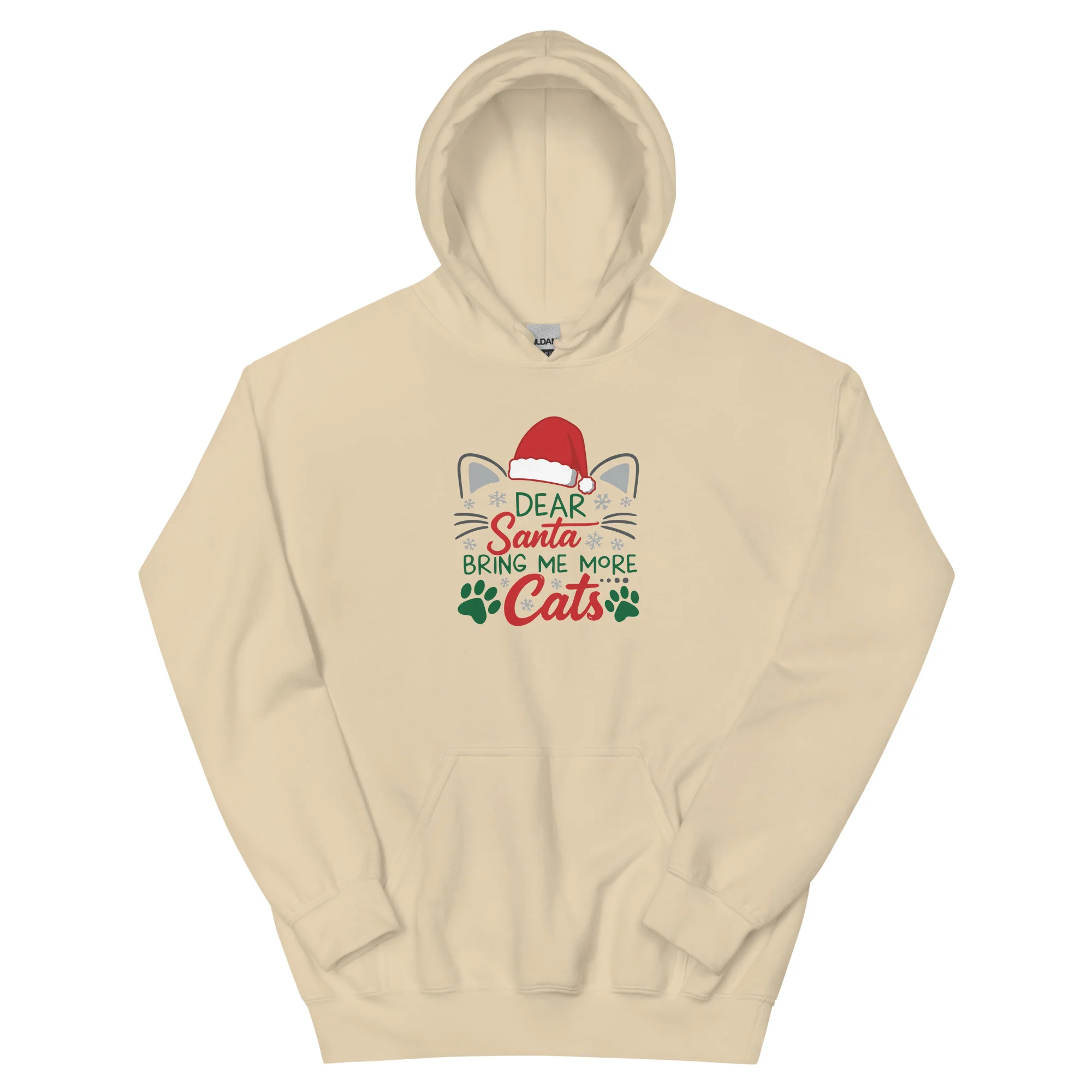 Dear Santa Send Cats Hoodie - Image 11