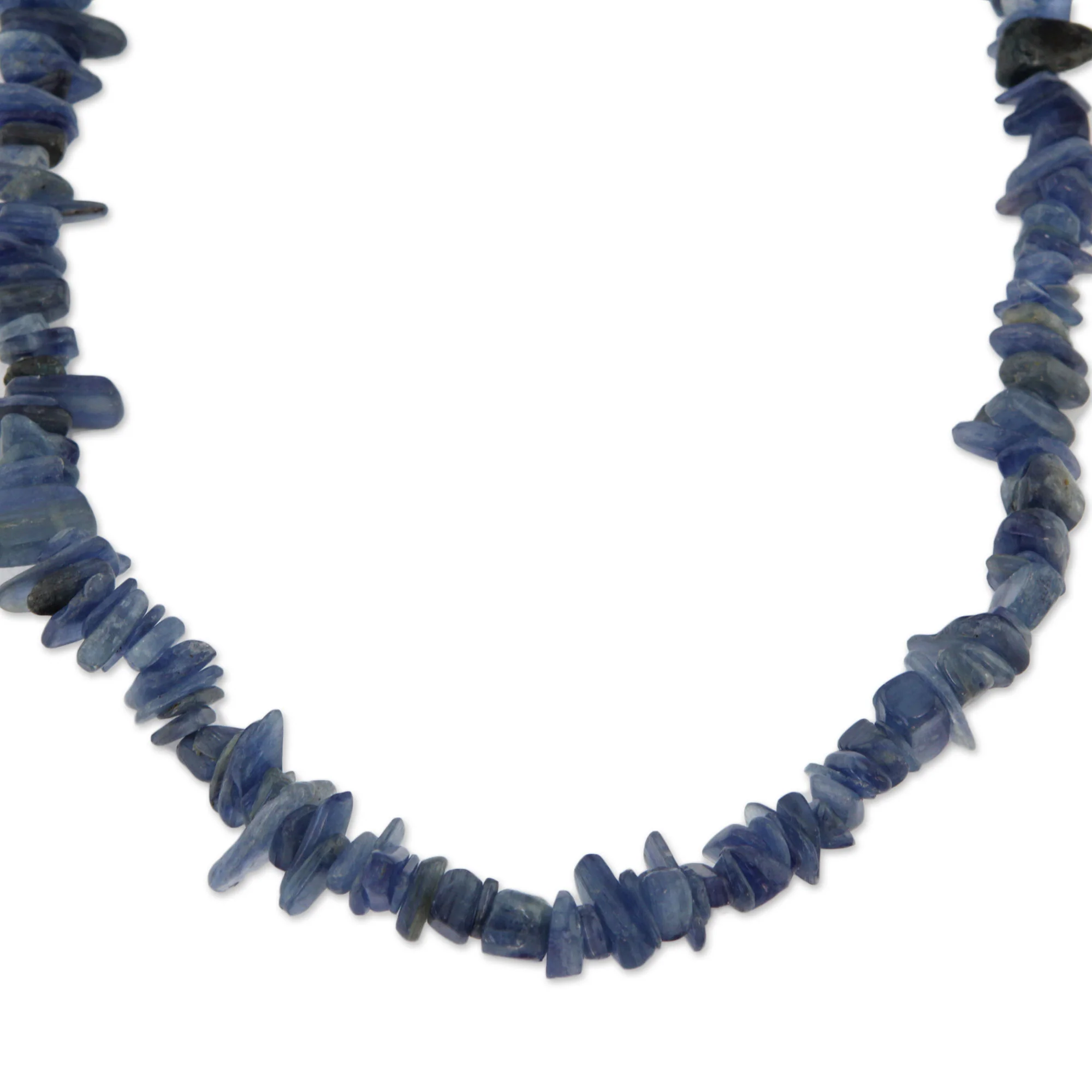 Deep Infatuation Kyanite Beaded Necklace - Image 4