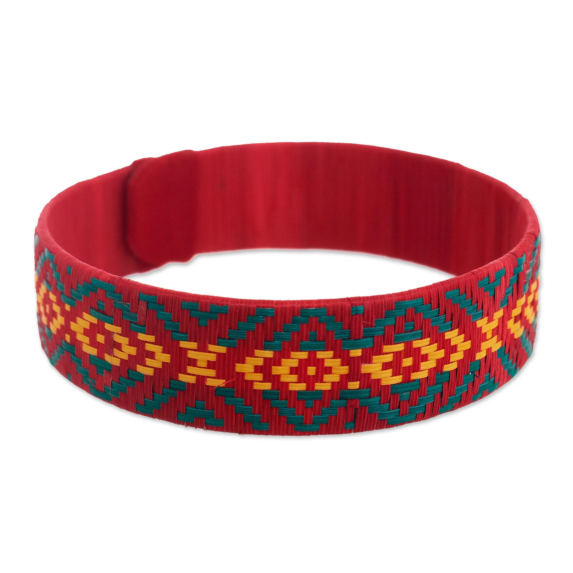 Deep River Handcrafted Bangle Bracelet from Colombia - Image 2