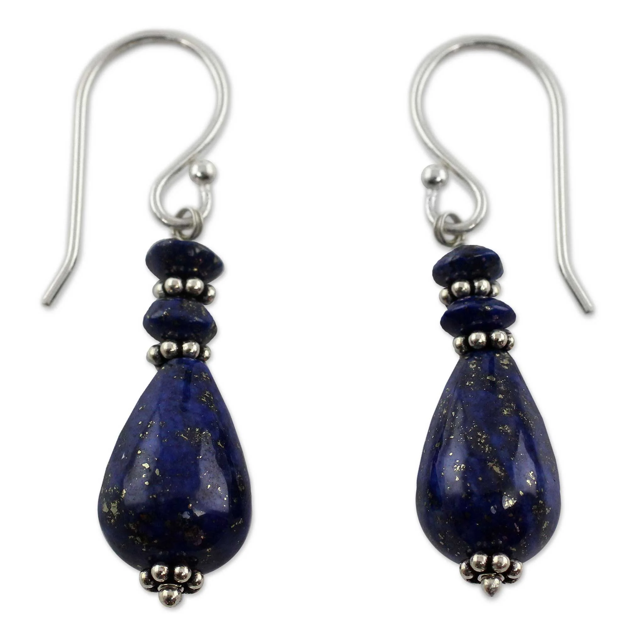 Delhi Dusk Lapis Lazuli Earrings - Image 2