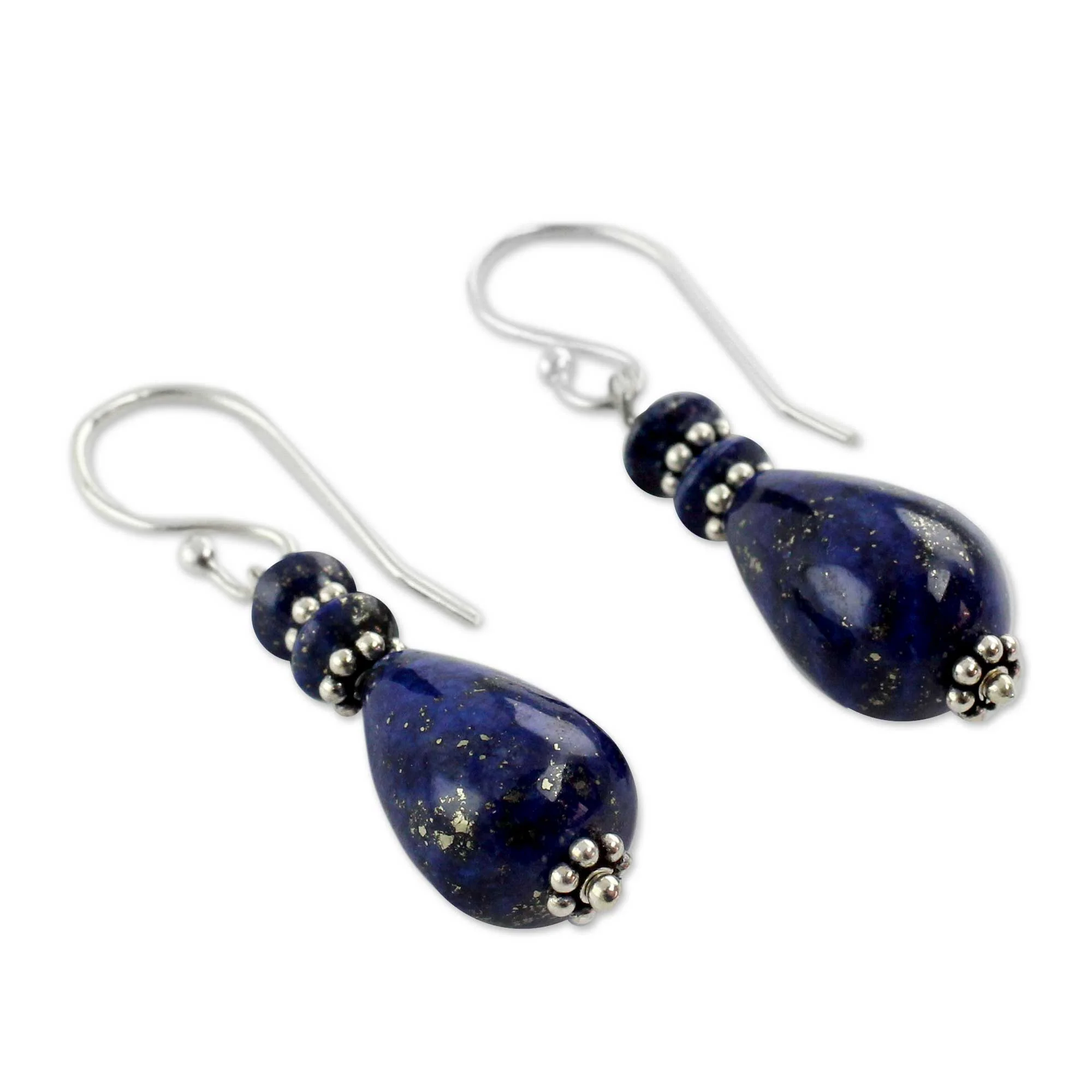 Delhi Dusk Lapis Lazuli Earrings - Image 3