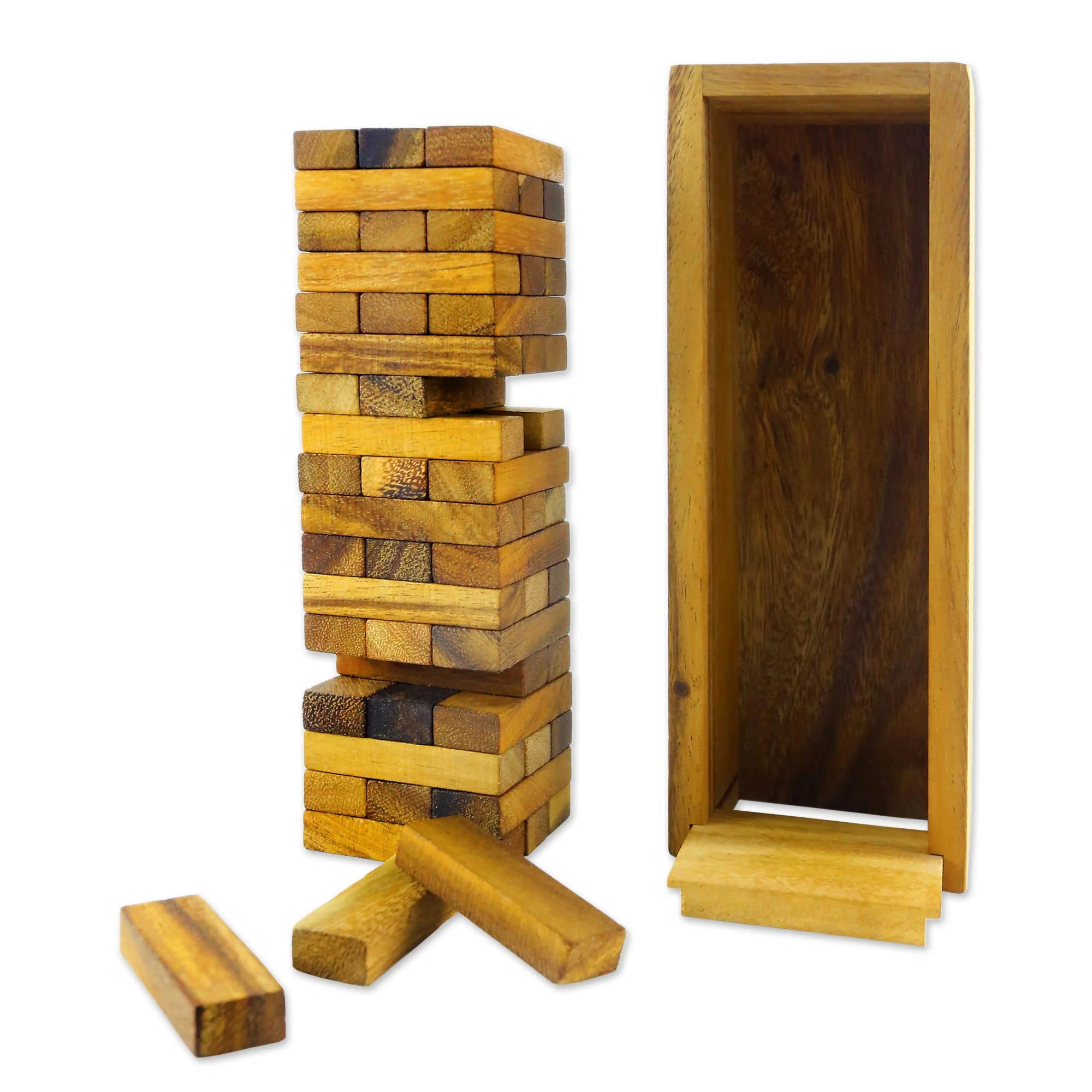 Delight Wood Stacking Tower Game - Image 4