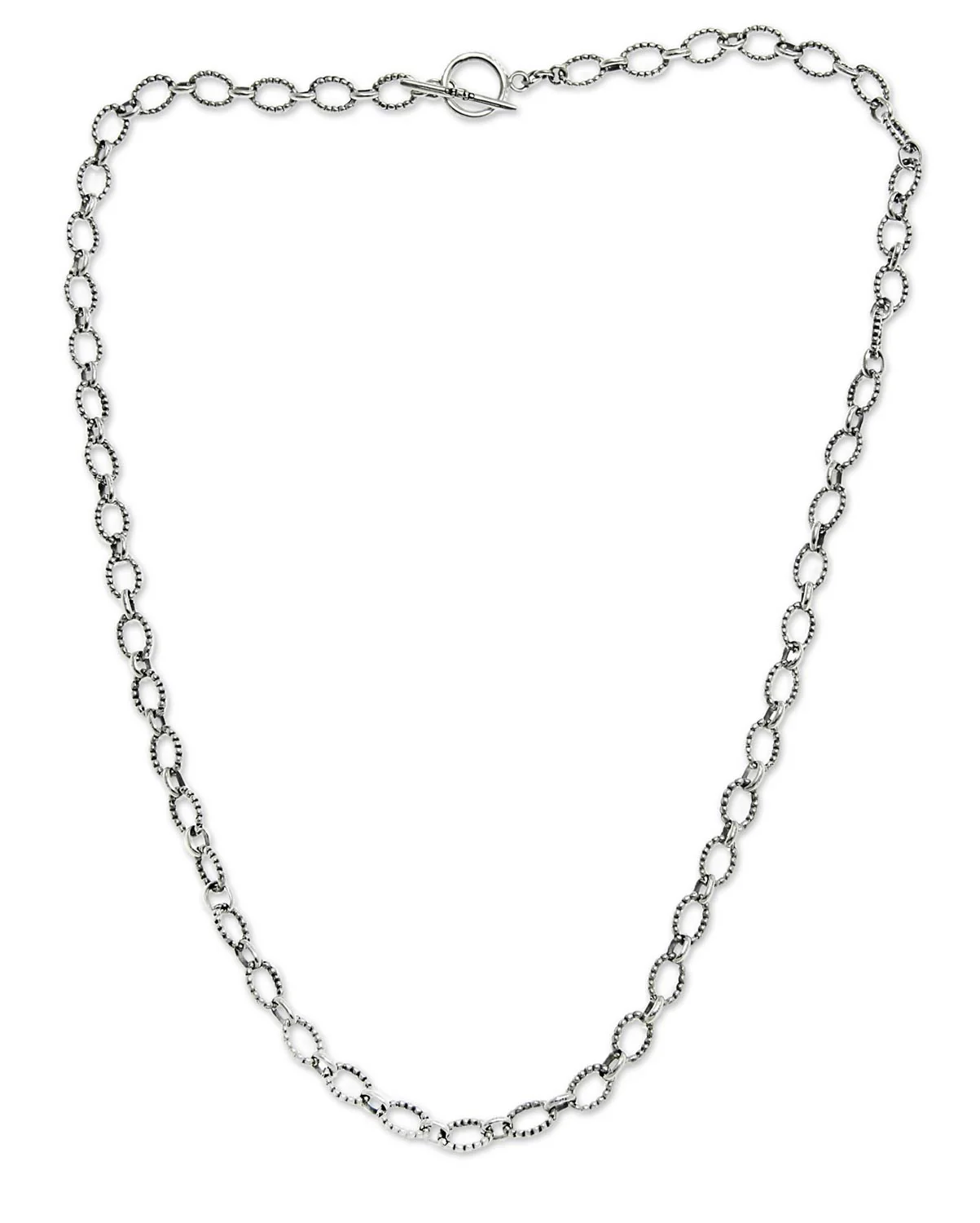 Denpasar Muse Sterling Silver Chain Necklace - Image 2