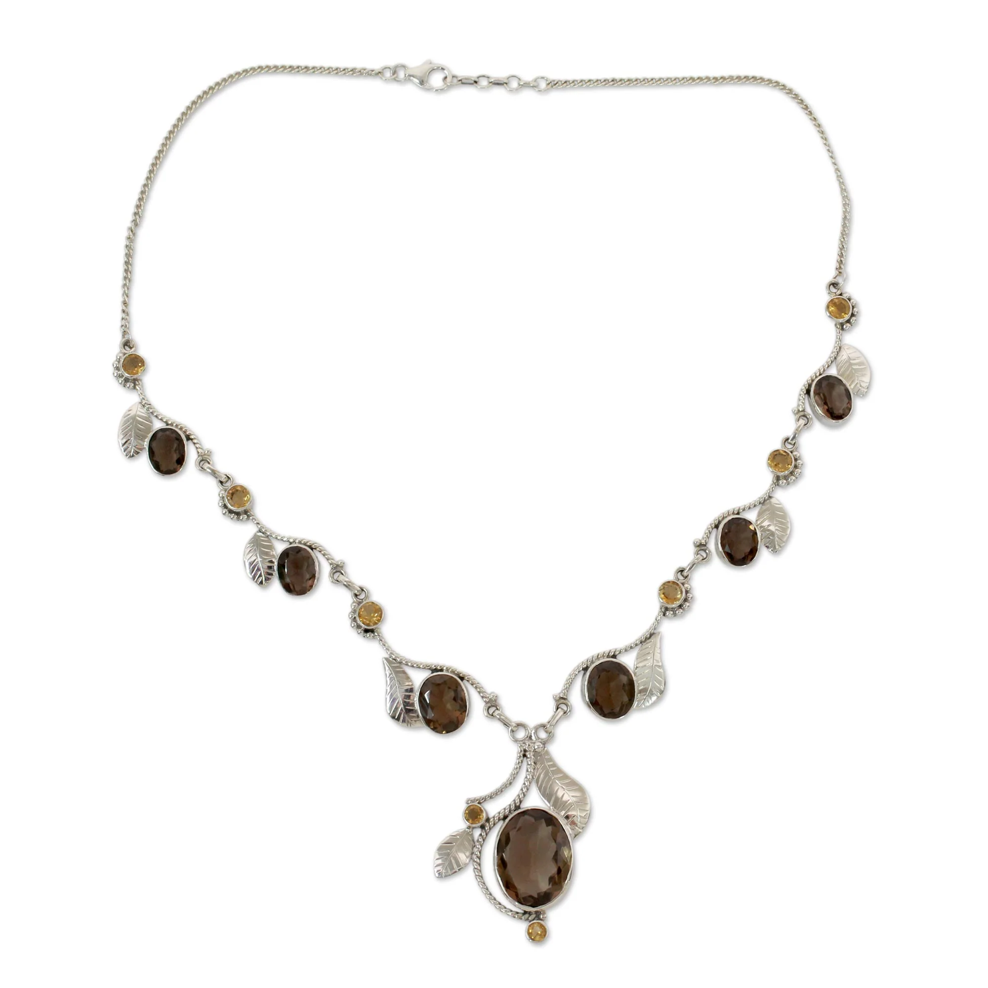 Dew Blossom Multi-Gem Necklace - Image 2