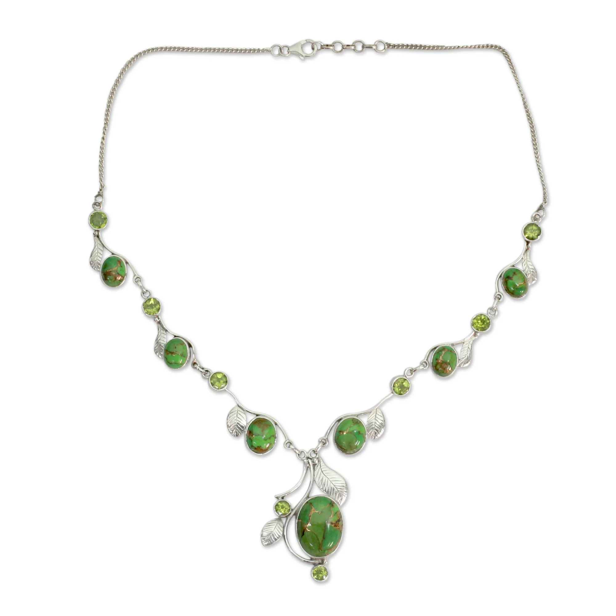 Dew Blossom Sterling Silver Necklace - Image 2