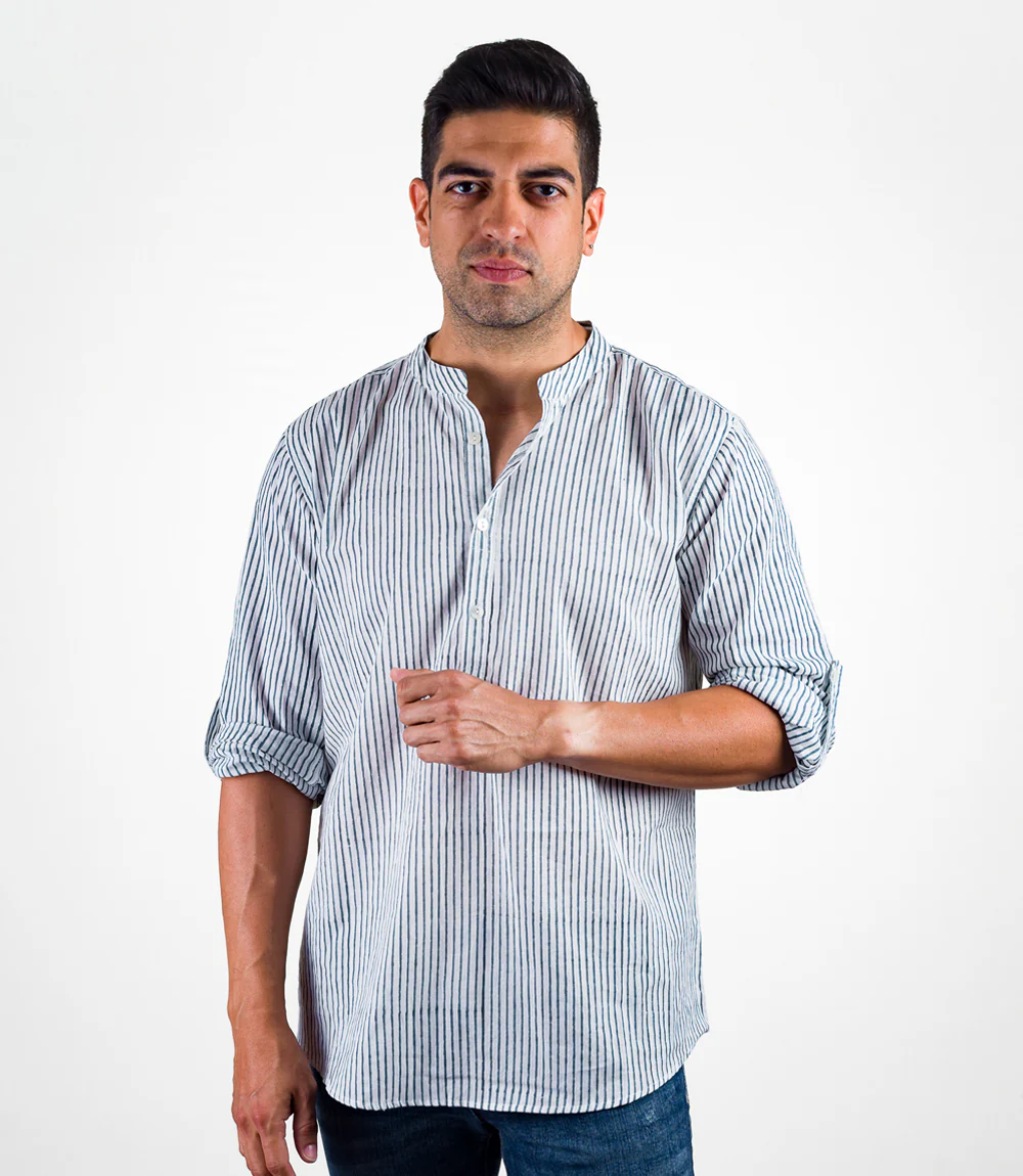 Dhavit Striped Pullover - Image 7