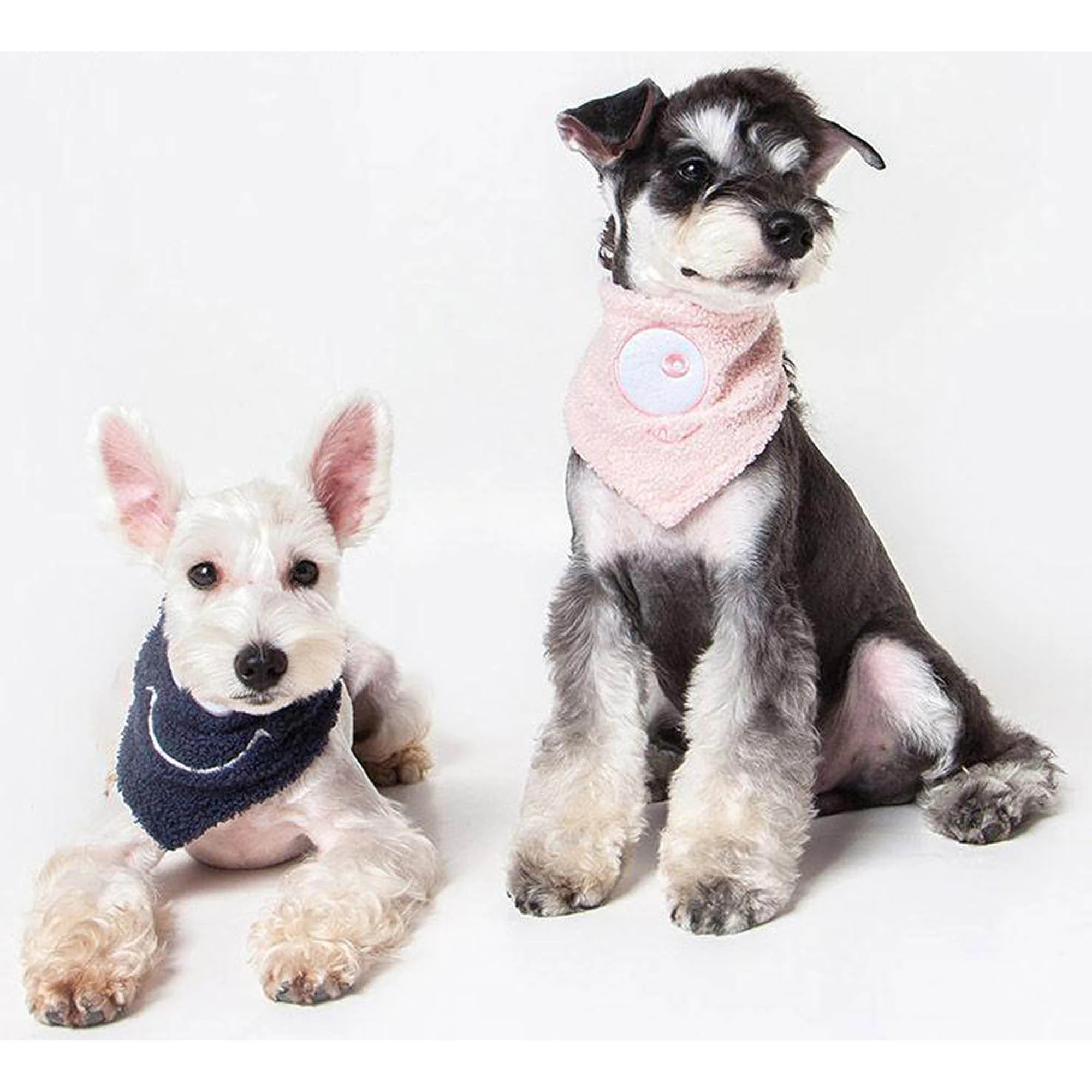 Touchdog&reg; Dizzy-Eyed Dog Bandana & Scarf - Image 5