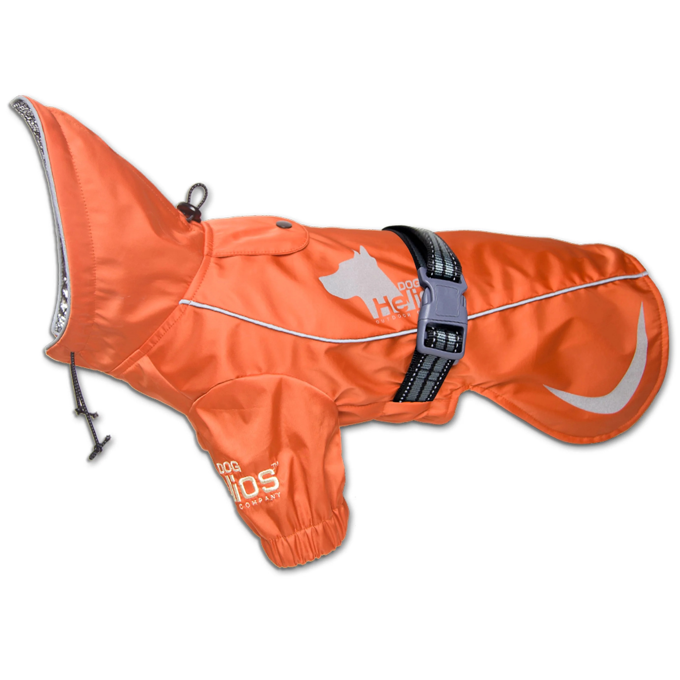 Dog Helios&reg 'Ice-Breaker' Hooded Dog Coat w/ Heat Reflective Tech - Image 3