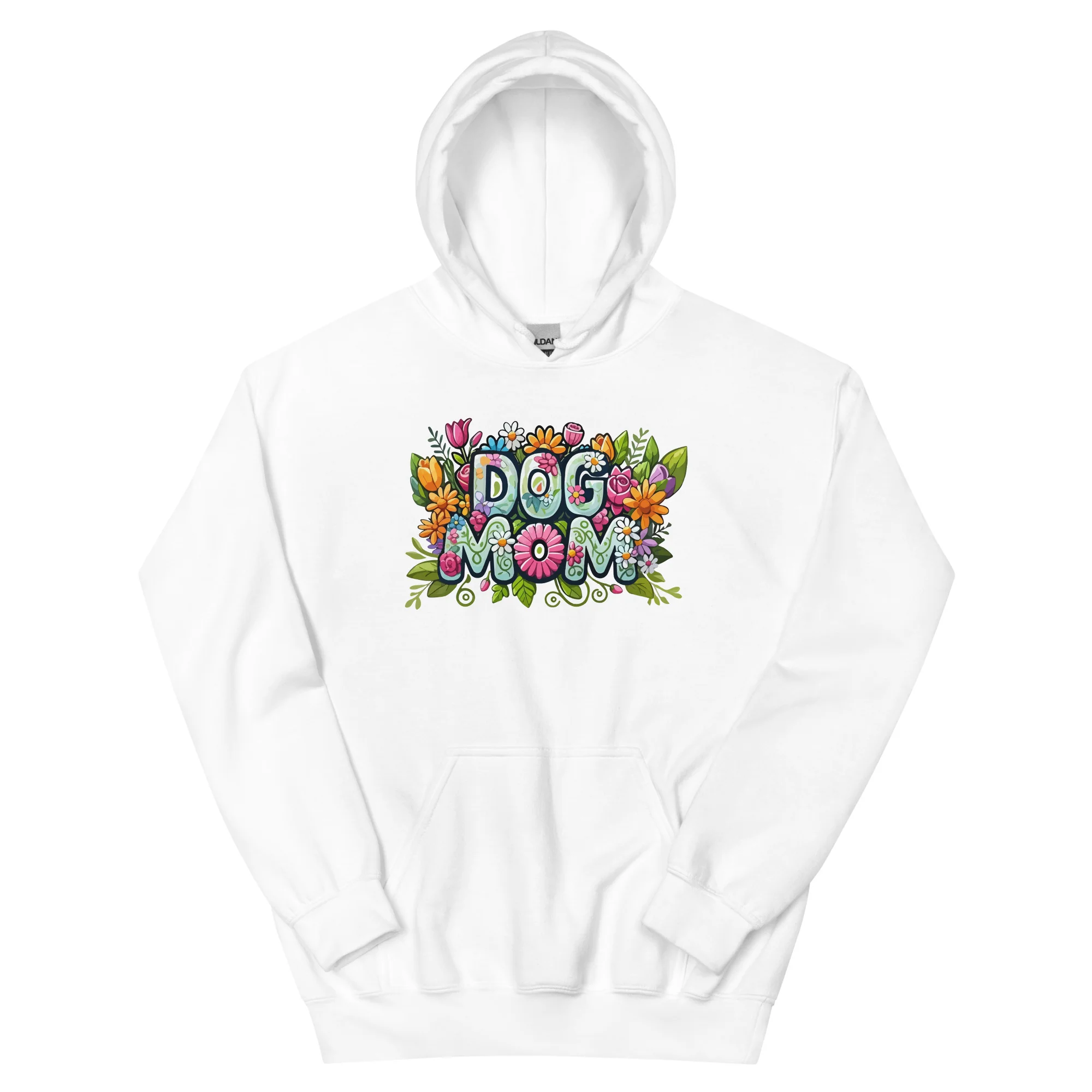 Dog Mom Flower Fun Hoodie - Image 14