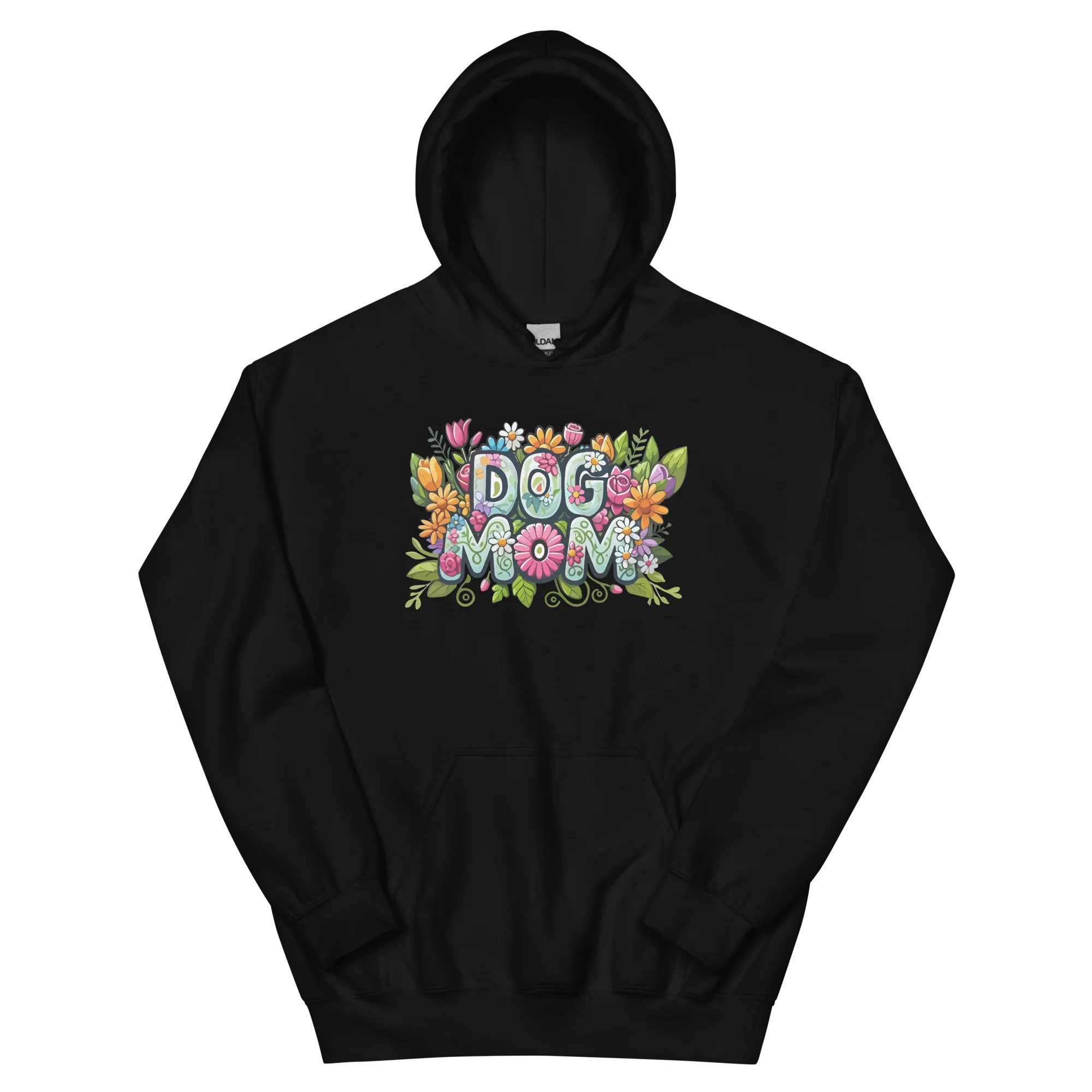 Dog Mom Flower Fun Hoodie - Image 3