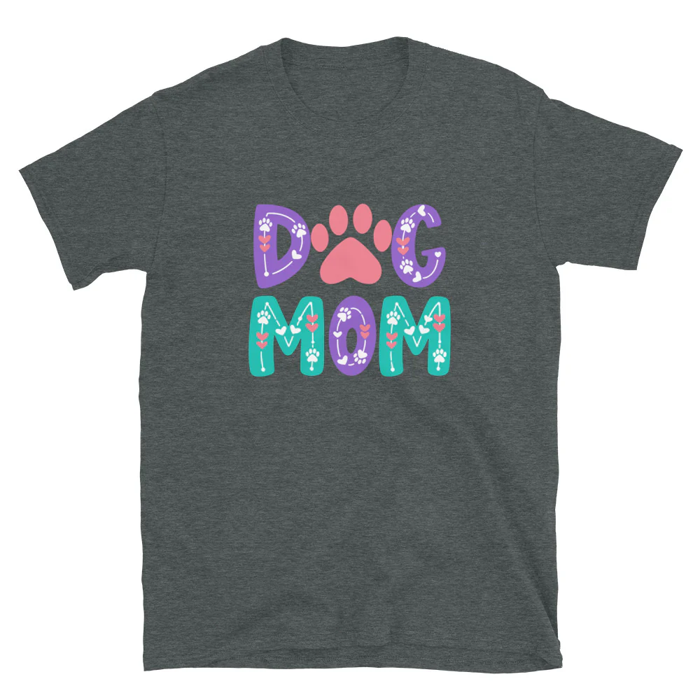 Dog Moms Pastel Vibes T-Shirt - Image 4