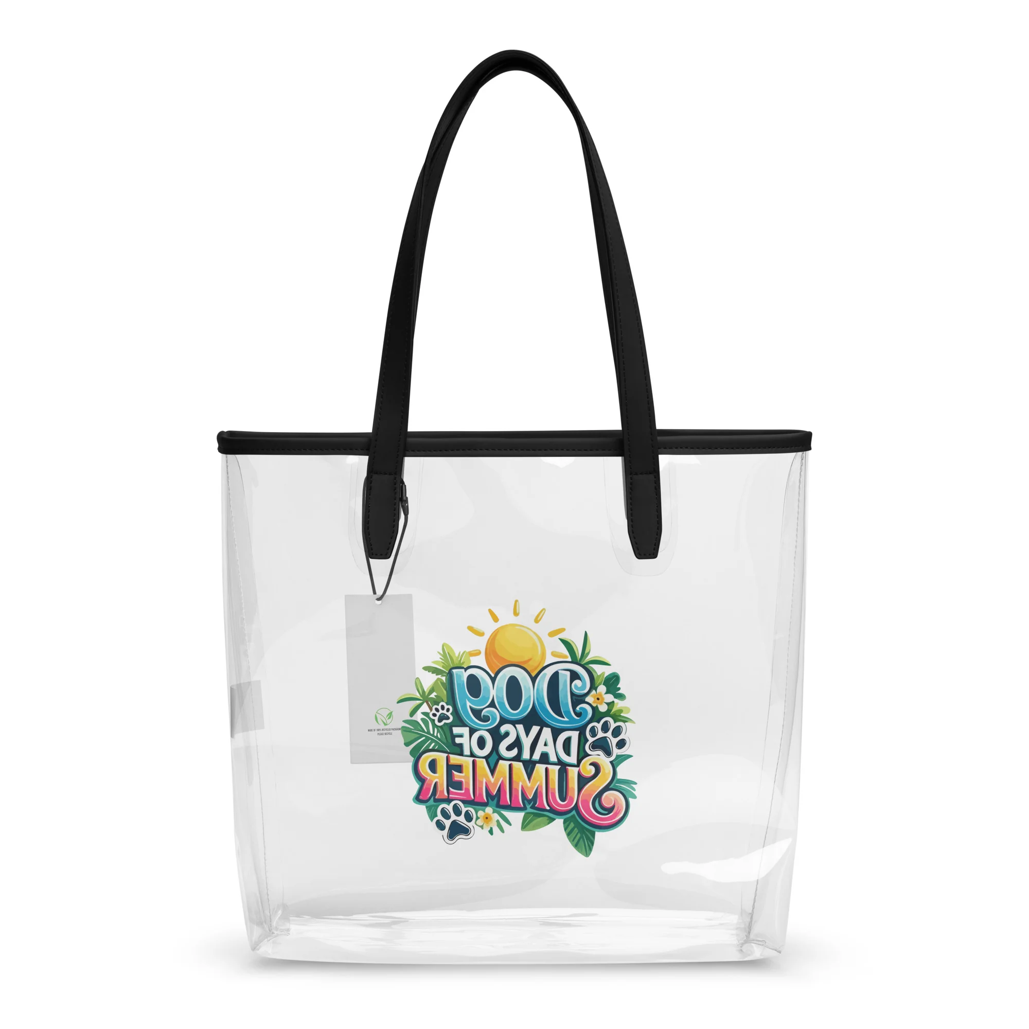 Dogs Days of Summer Clear Tote Bag - Image 2