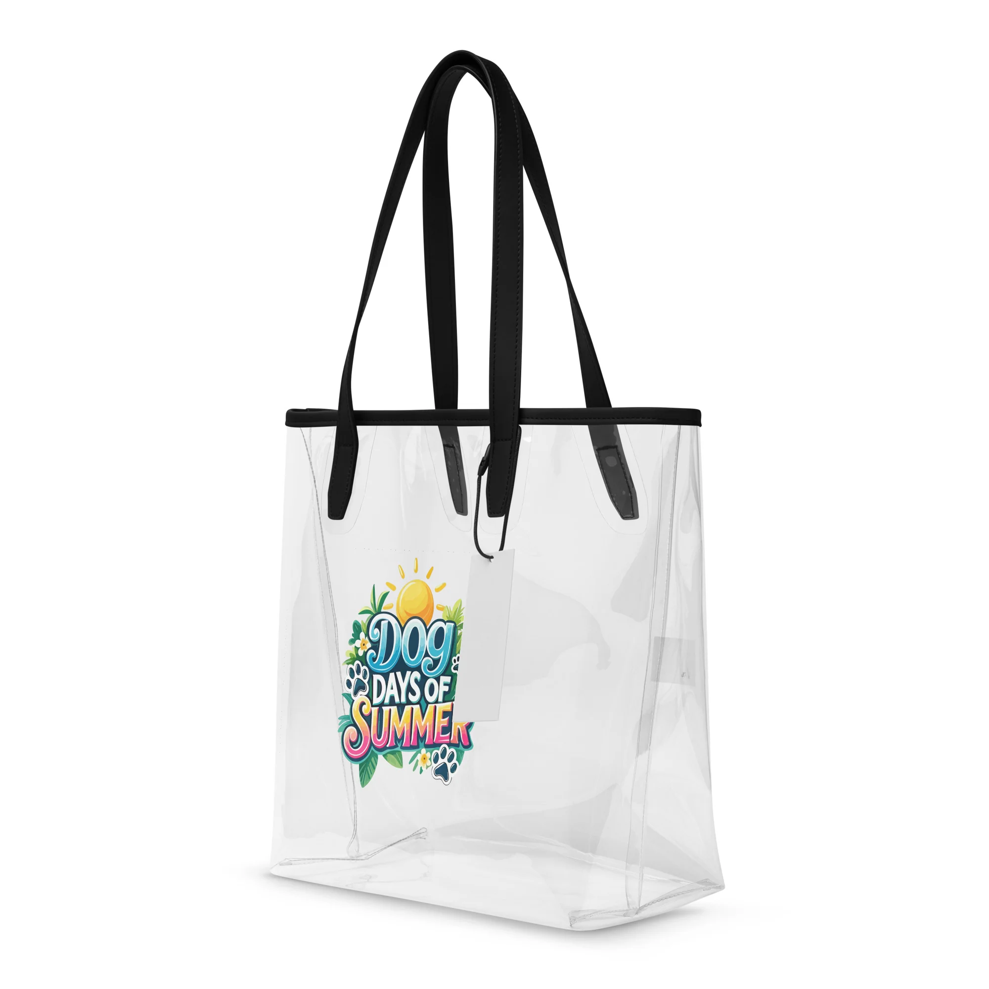 Dogs Days of Summer Clear Tote Bag - Image 4