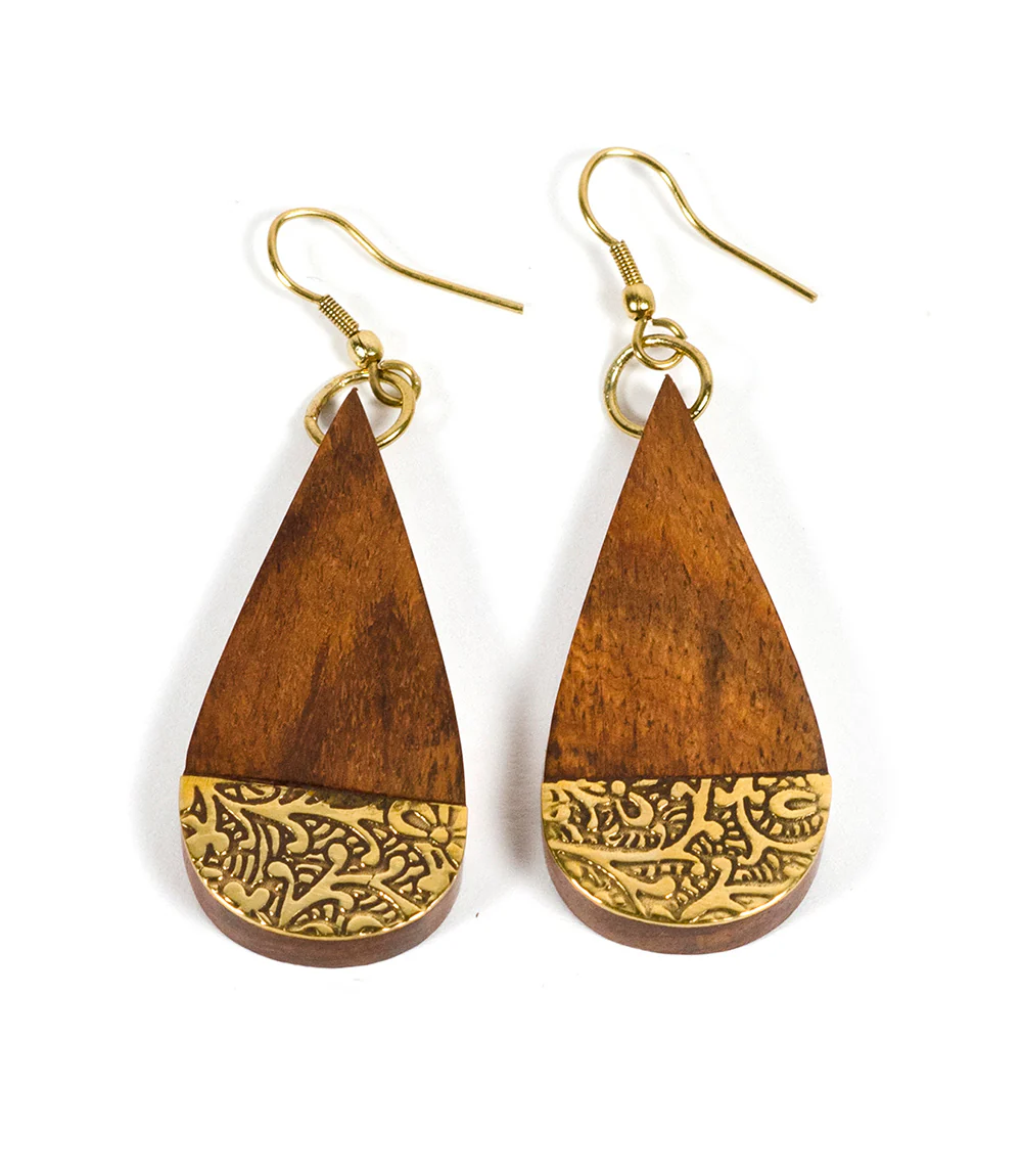Earth & Fire Earrings - Image 3