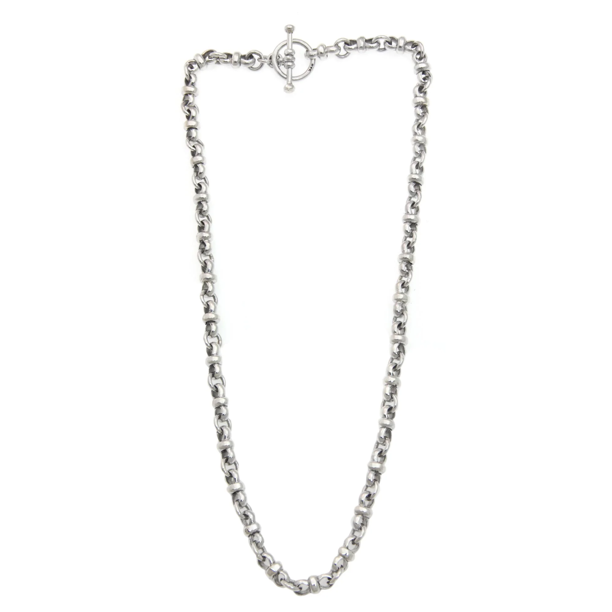 Eight Motif Sterling Silver Necklace - Image 2