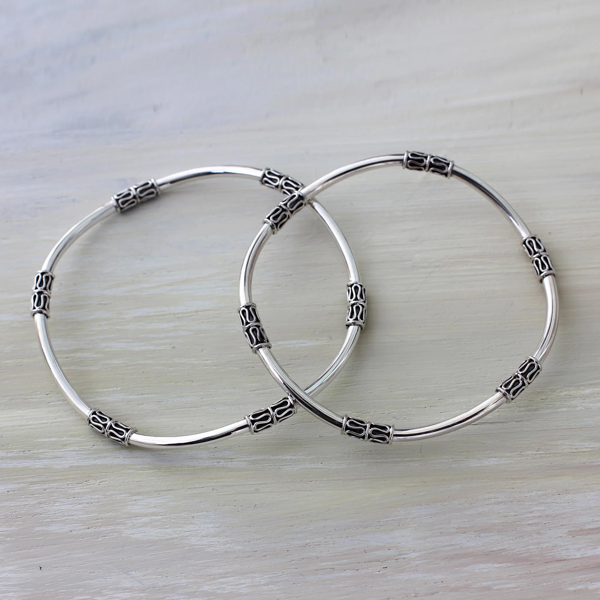Elements of Life Sterling Silver Bracelet - Image 3