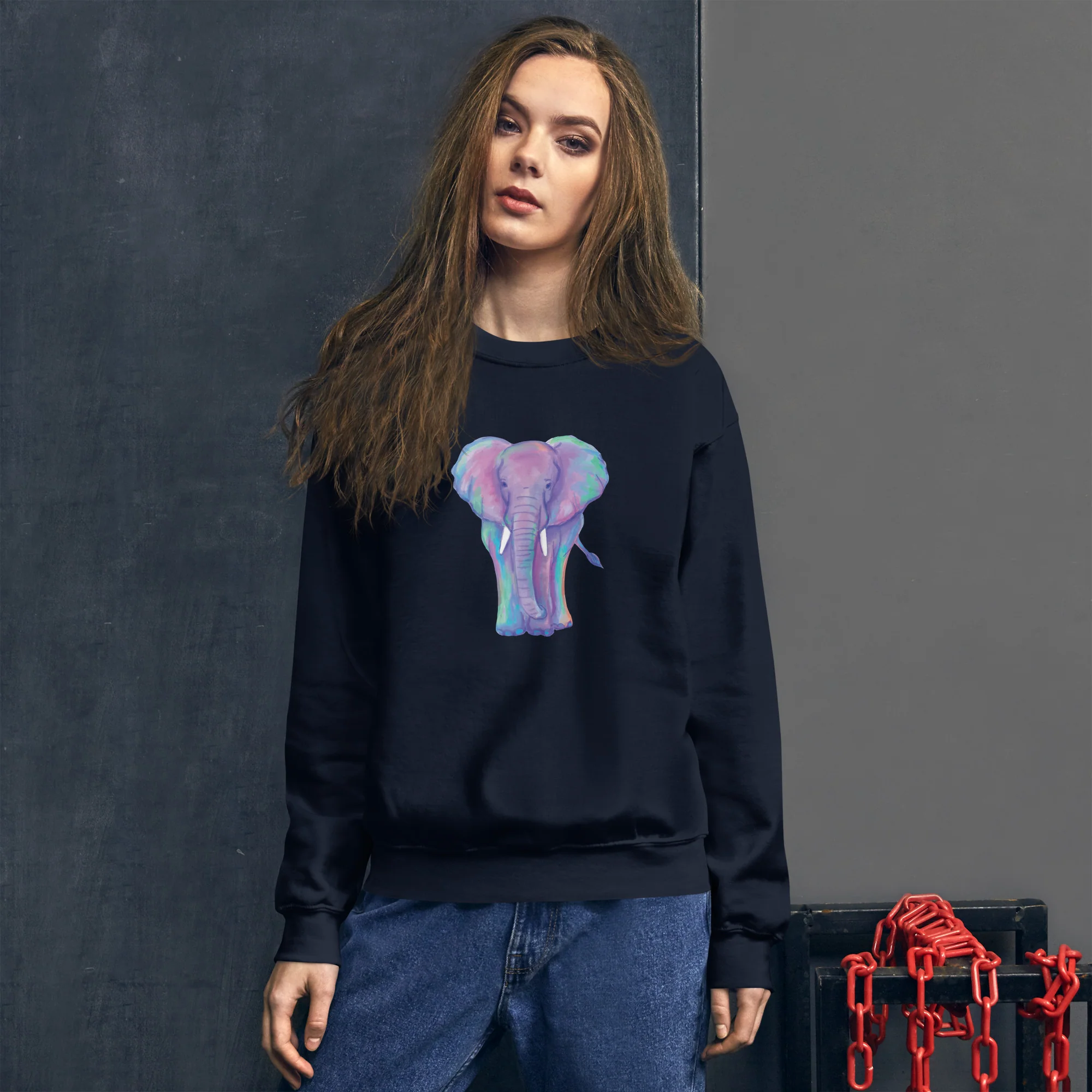 Elephant Dream Crewneck Sweatshirt - Image 4