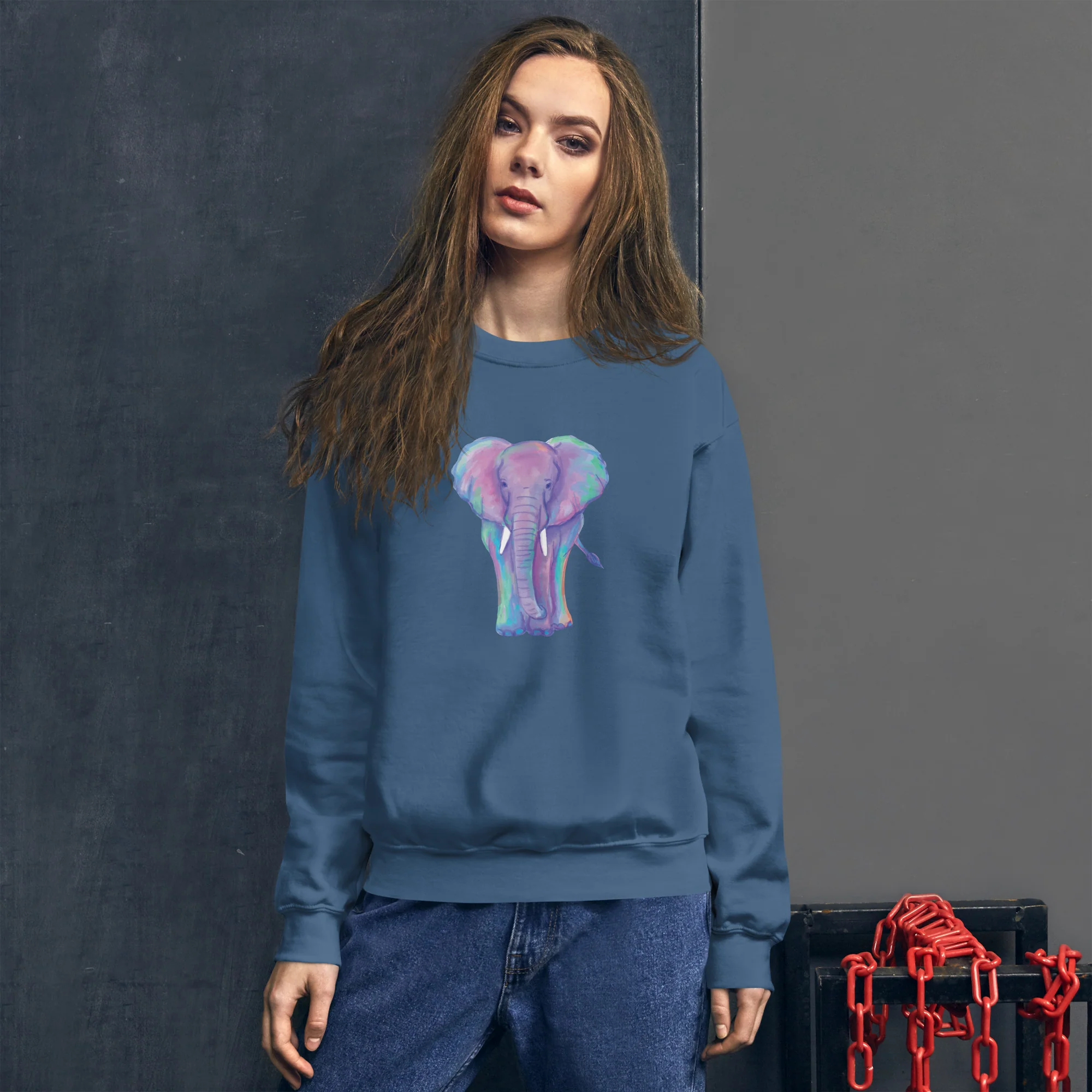 Elephant Dream Crewneck Sweatshirt - Image 5