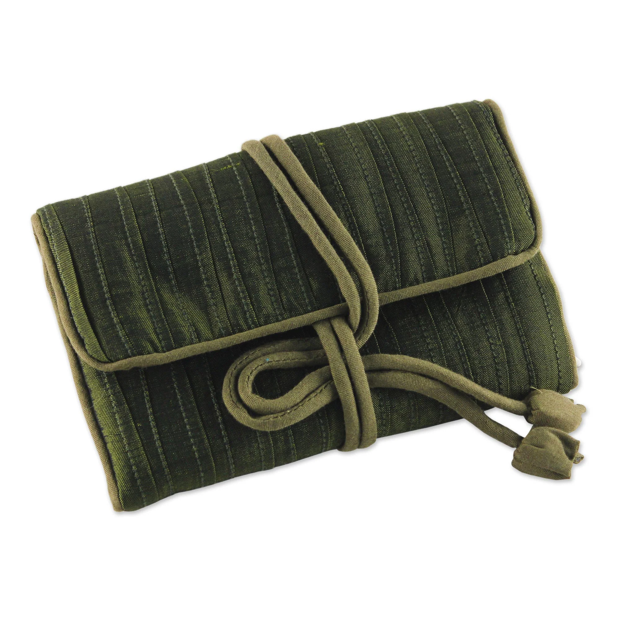 Enchanted Journey In Olive Jewelry Roll - Image 2