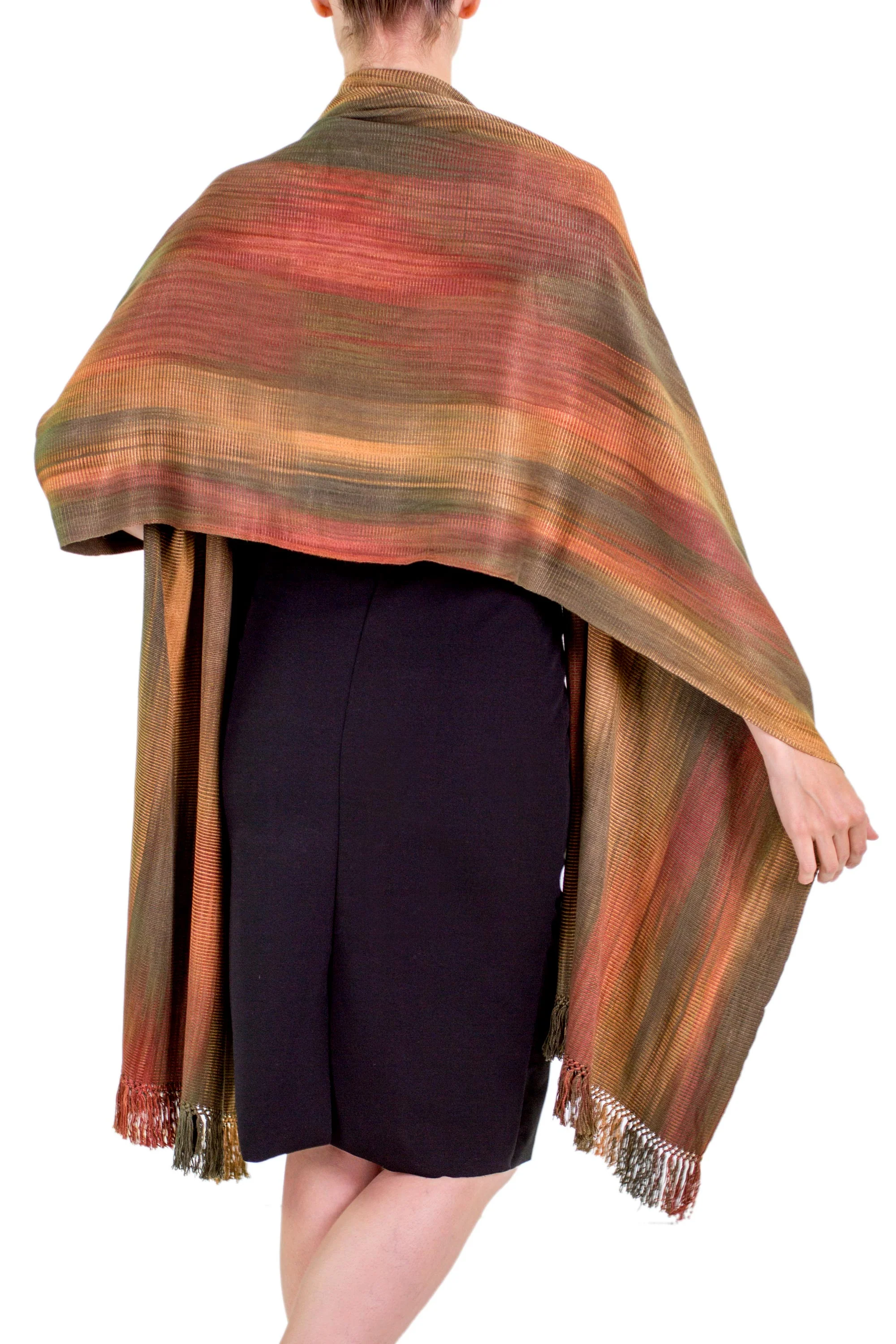 Eternal Earth Allure Bamboo Shawl - Image 4