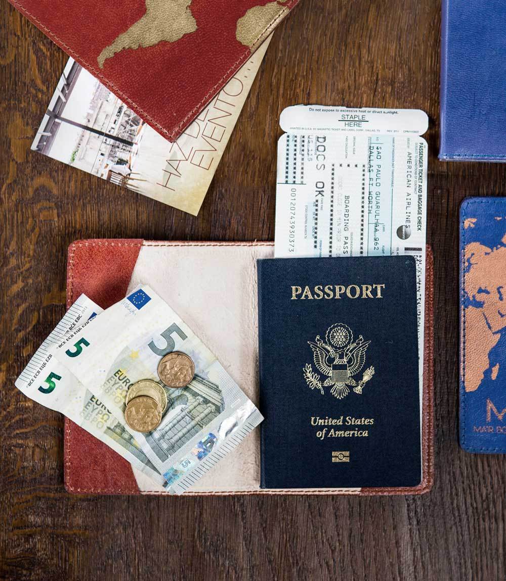 Ethical Leather Passport Cover - Image 7