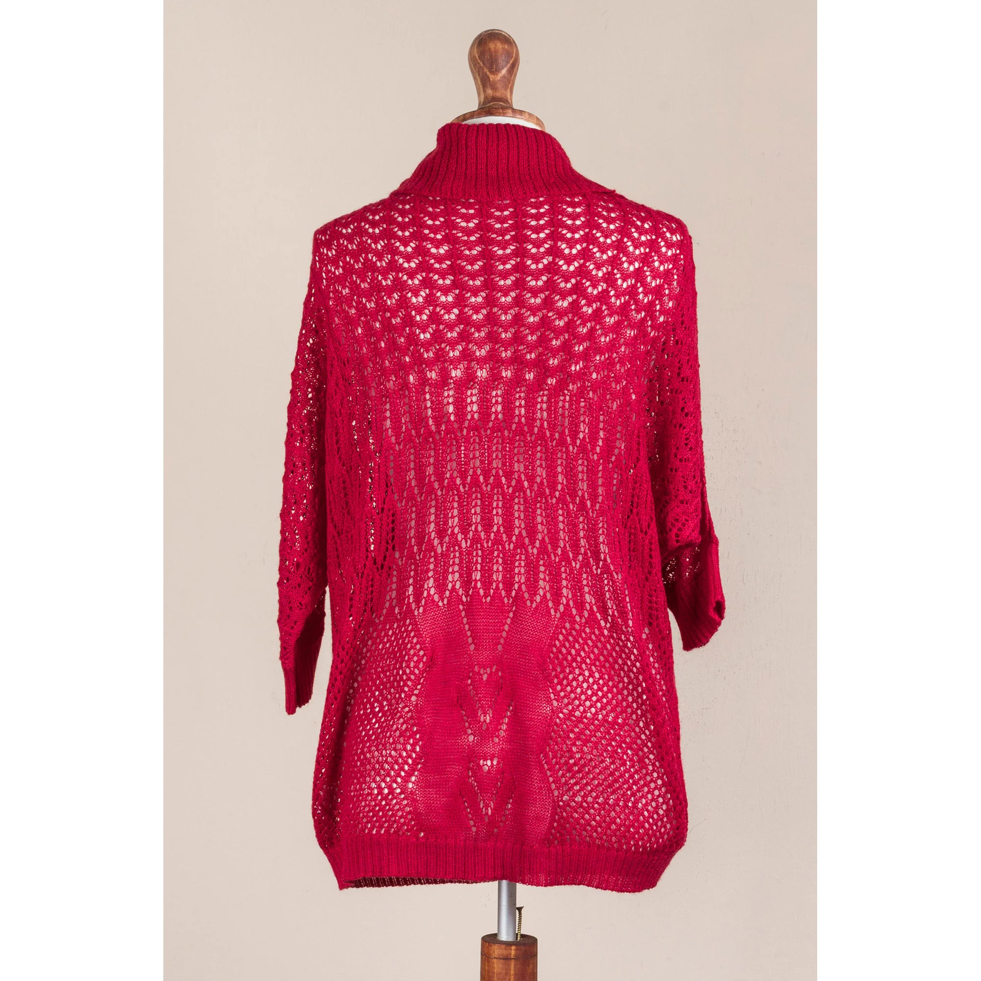 Evening Flight Alpaca Pullover Sweater - Image 5