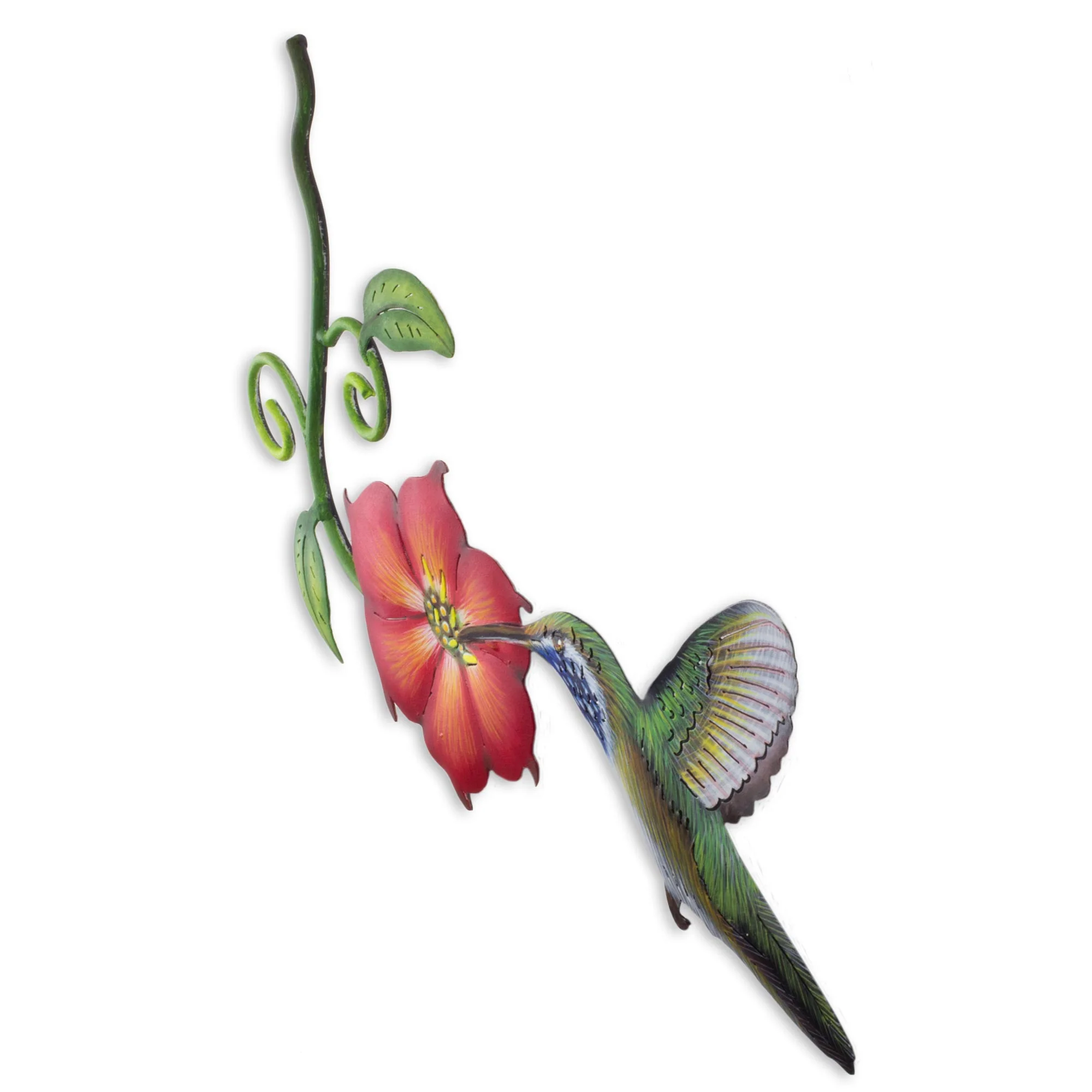 Exotic Nectar In Red Wall Art - Image 3