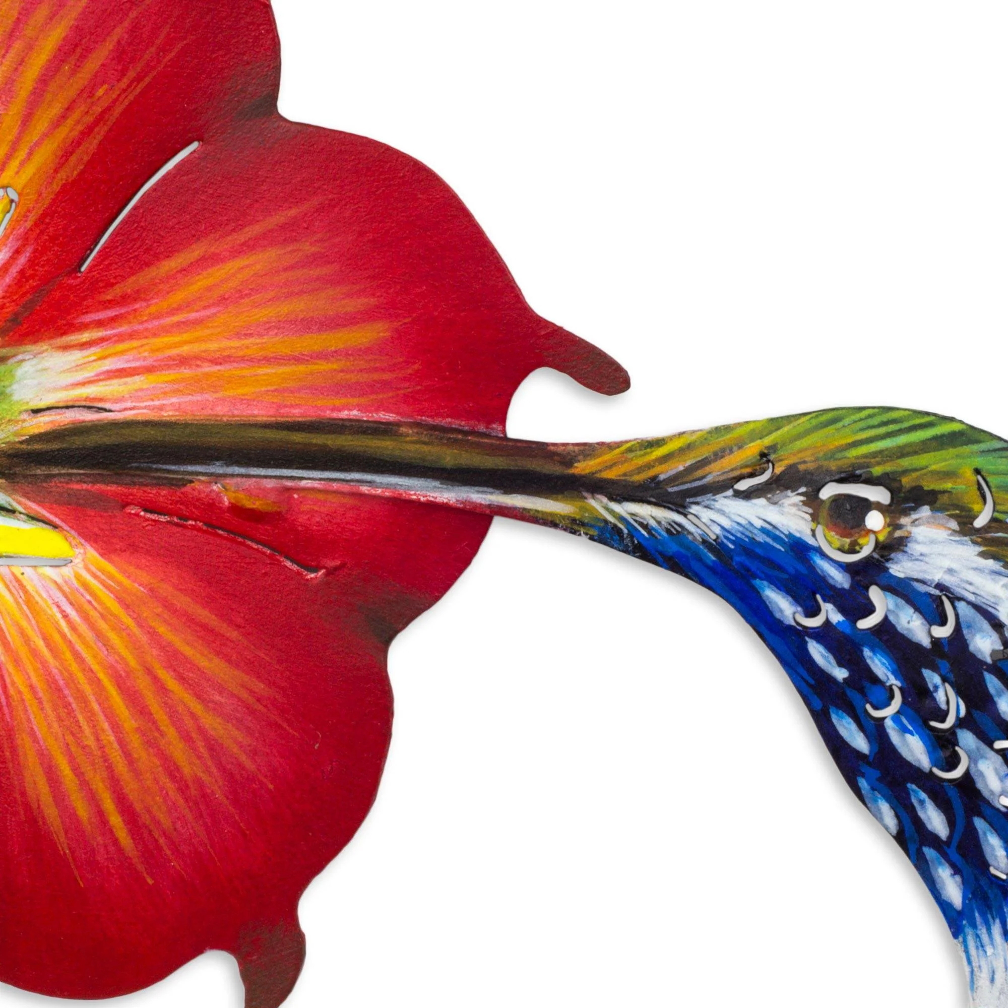 Exotic Nectar In Red Wall Art - Image 4