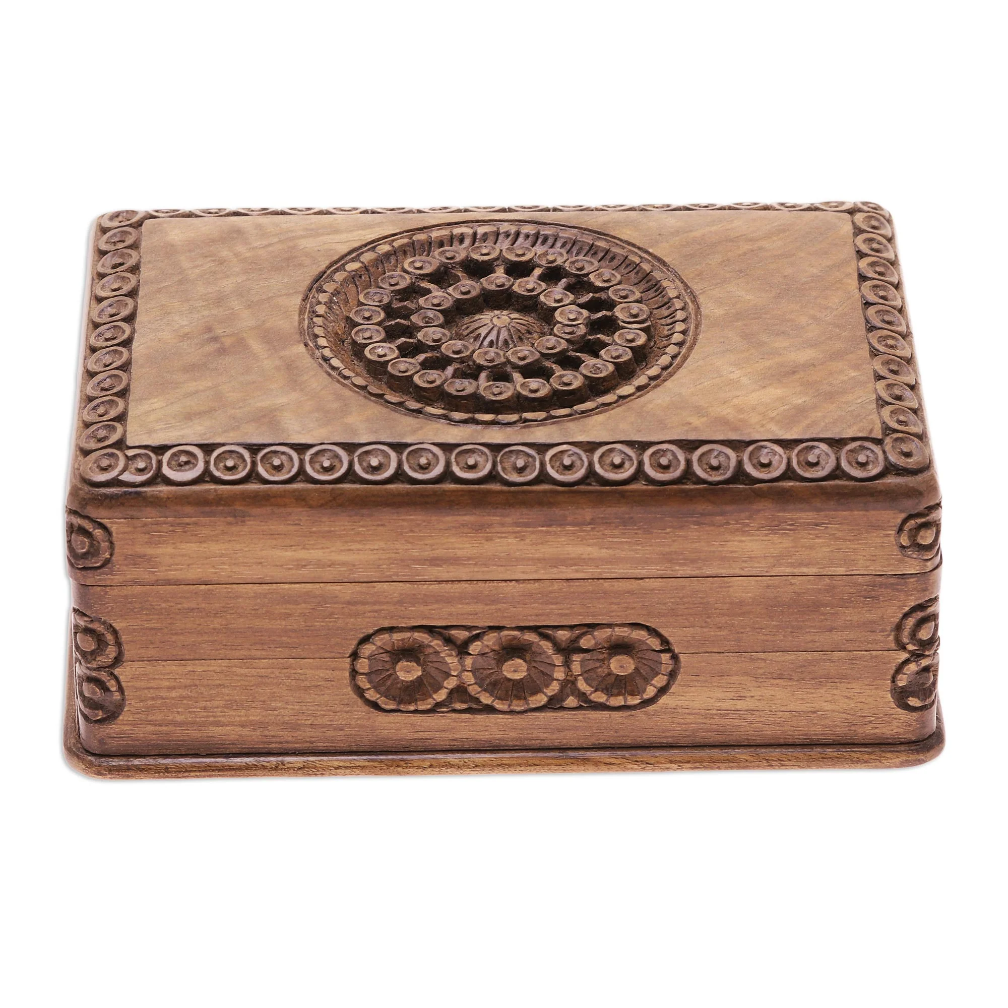 Exotic Radiance Walnut Jewelry Box - Image 4